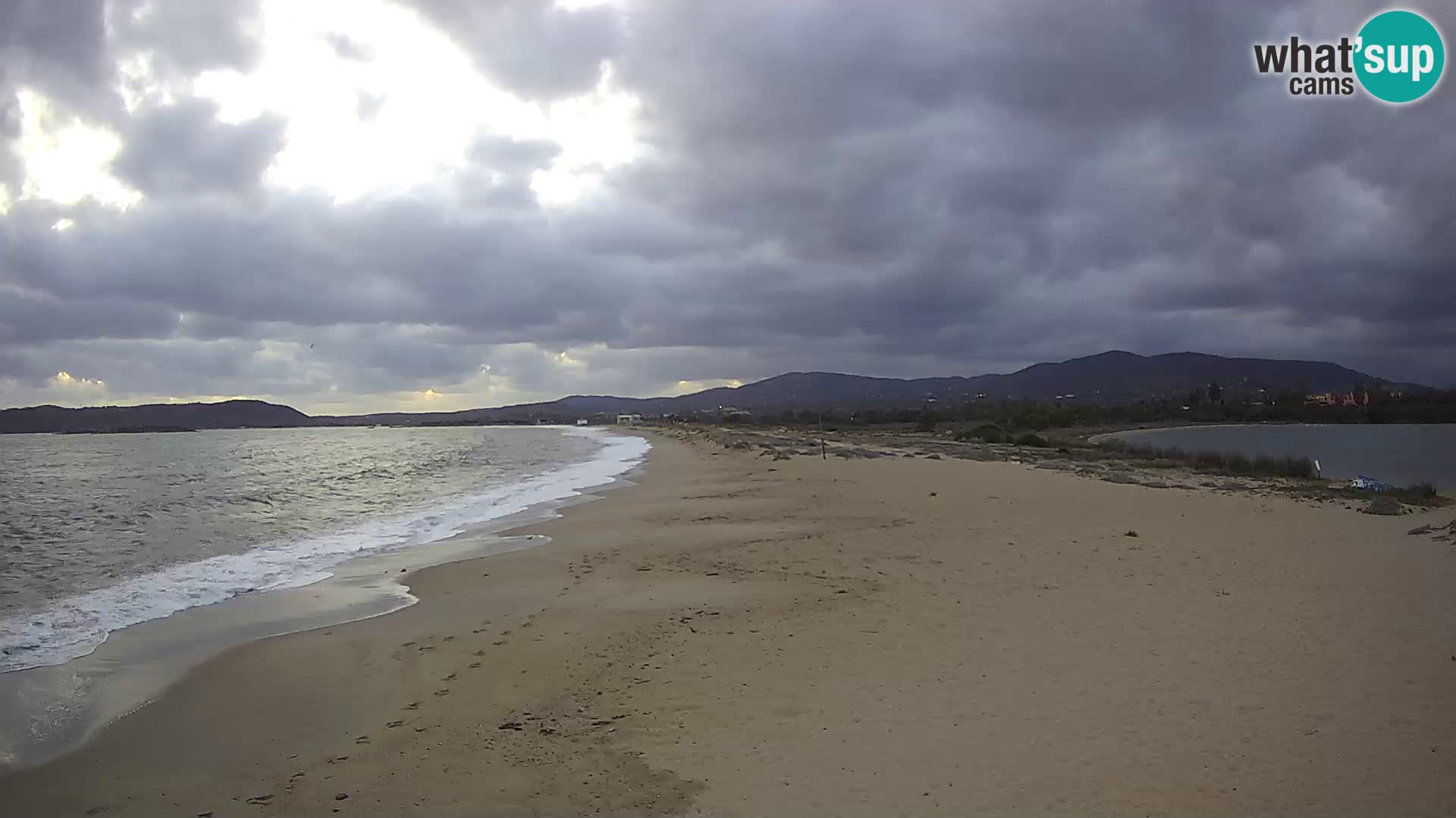 Olbia live webcam Le Saline beach – Sardinia