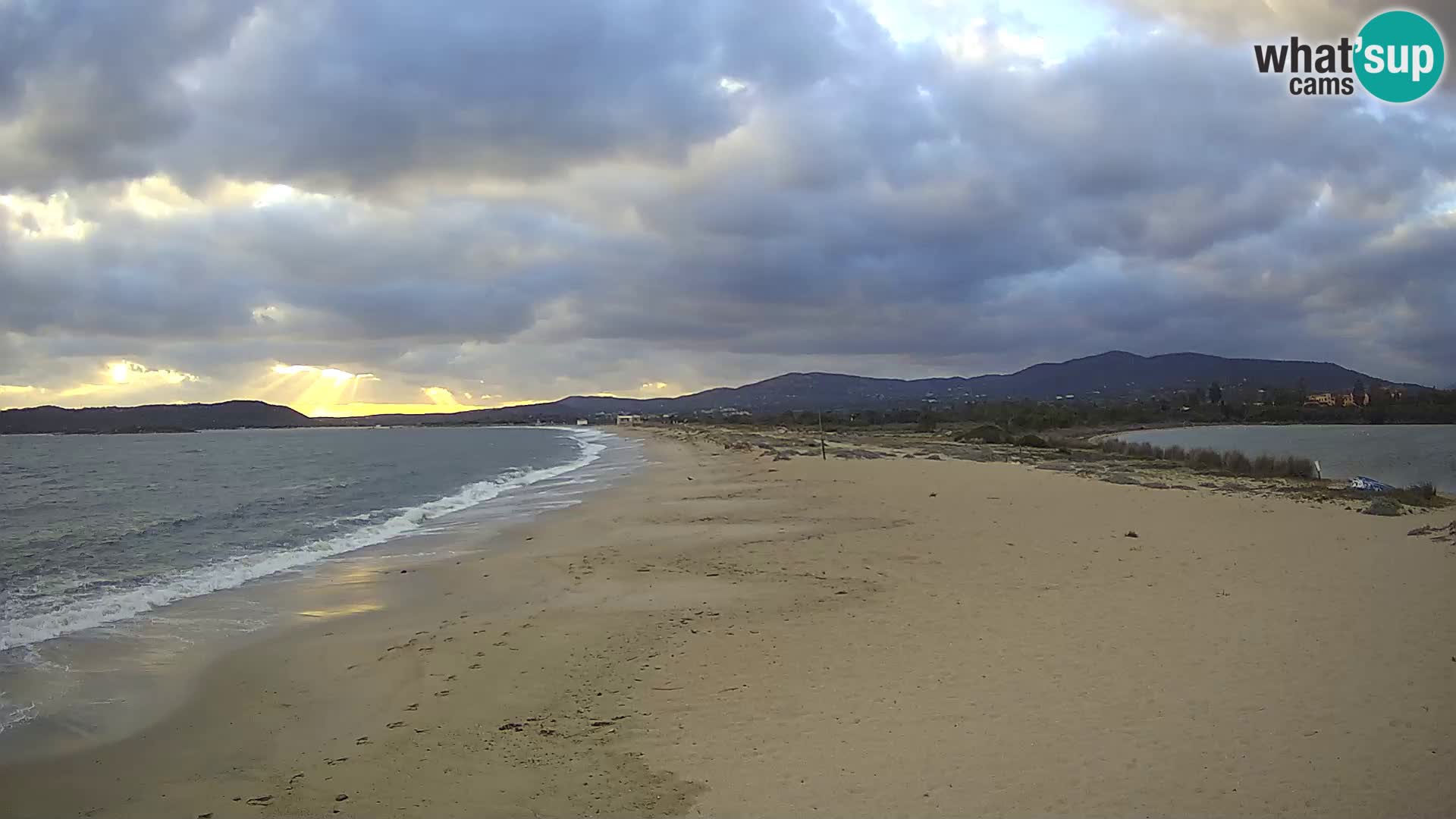 Olbia webcam Le Saline Strand – Sardinien – Italien