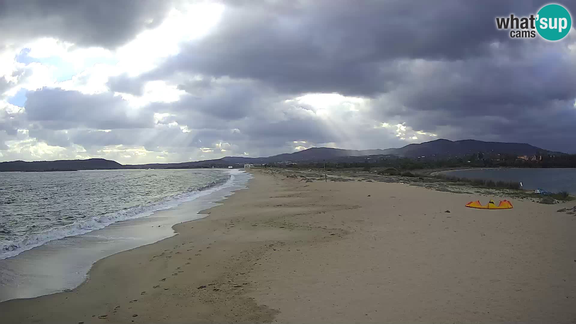 Olbia live webcam Le Saline beach – Sardinia