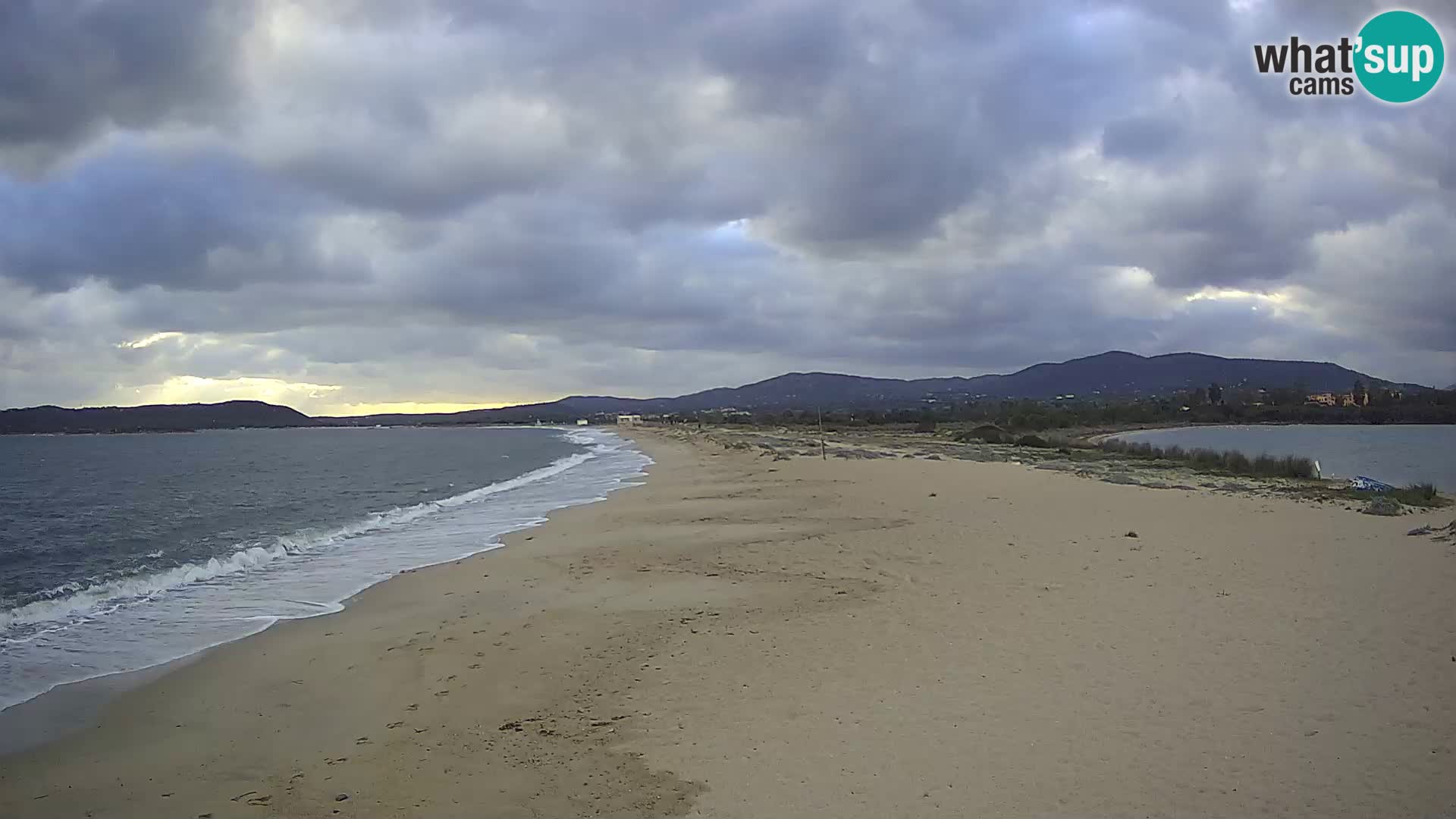 Olbia camera en vivo playa Le Saline – Cerdeña – Italia