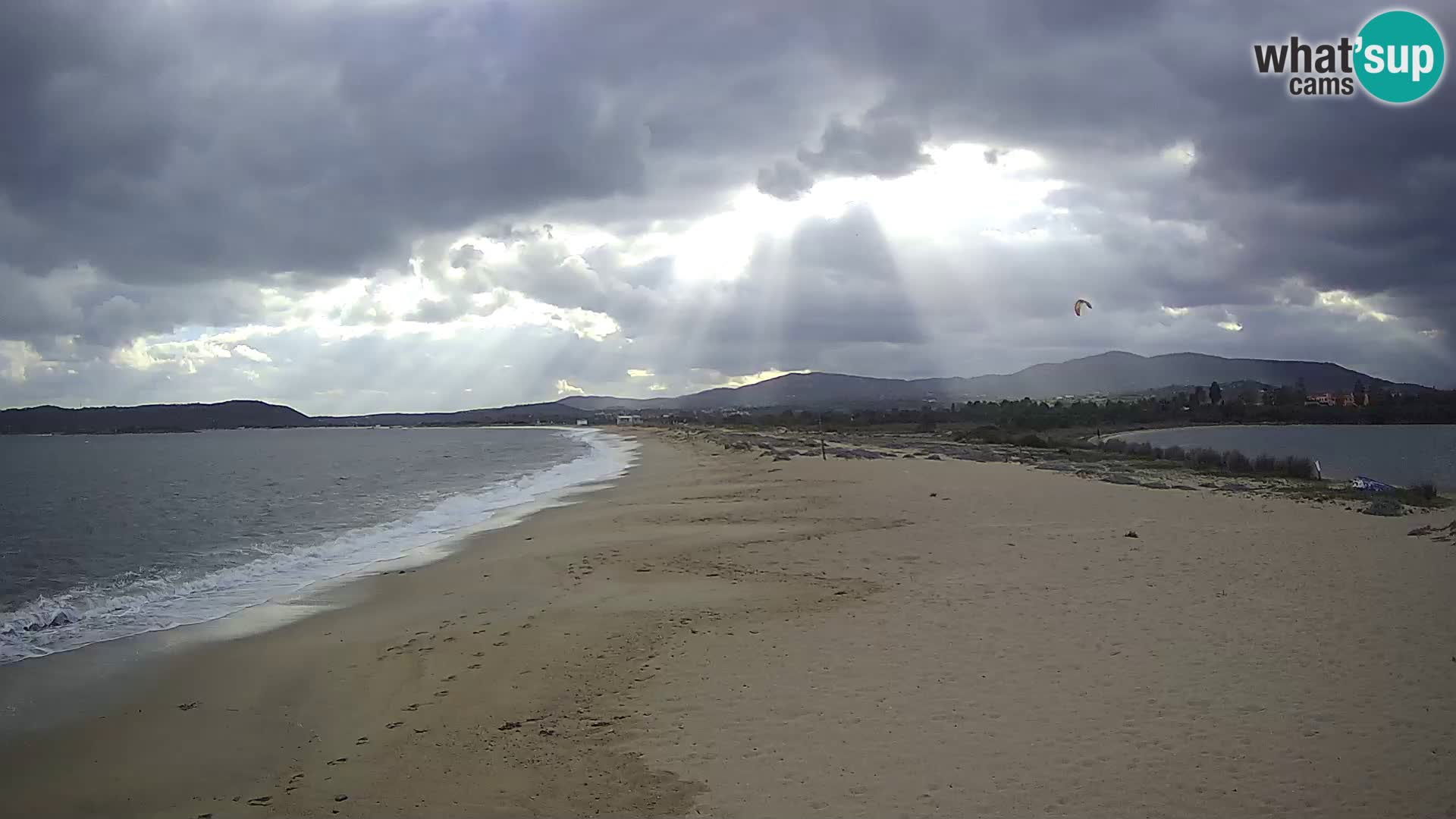 Olbia live webcam Le Saline beach – Sardinia