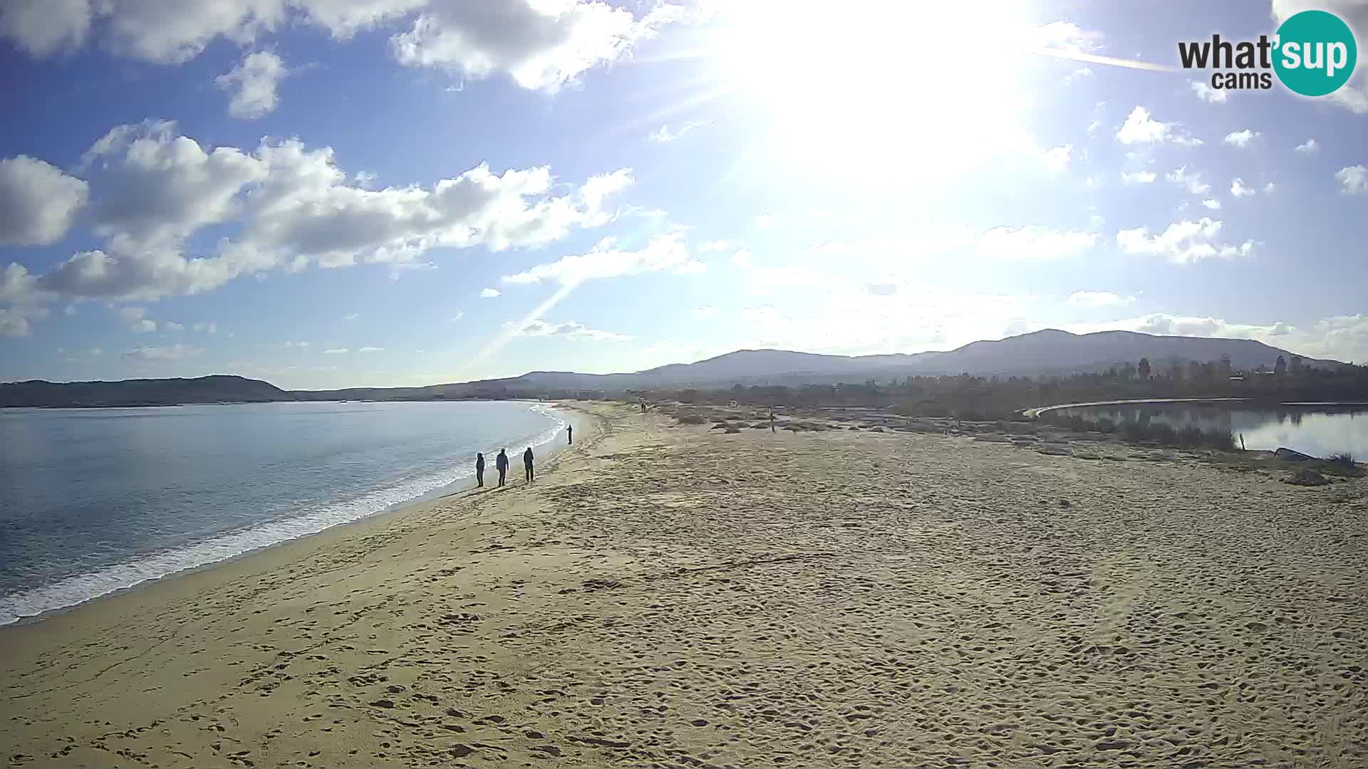 Olbia live webcam Le Saline beach – Sardinia