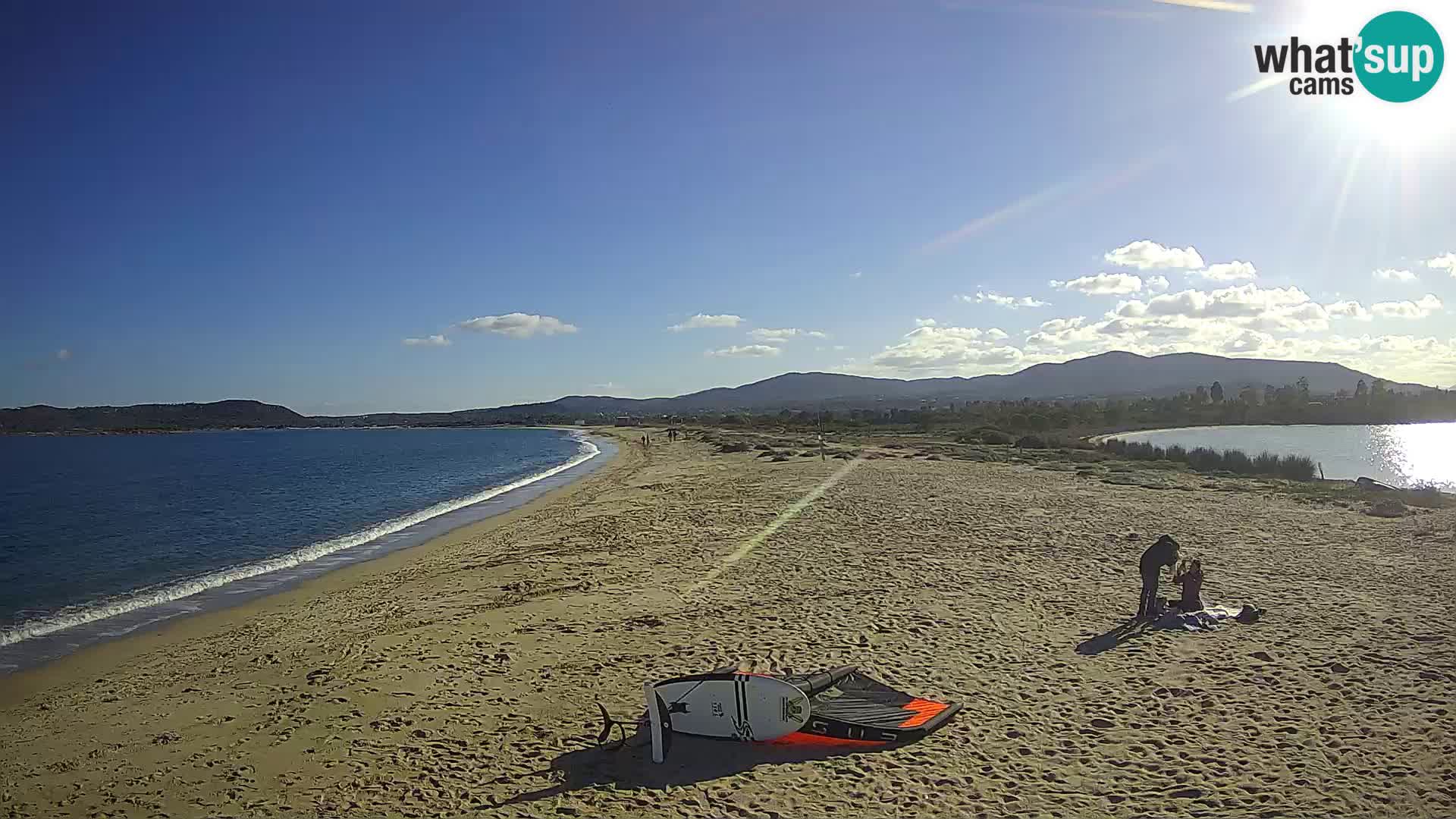 Olbia live webcam Le Saline beach – Sardinia