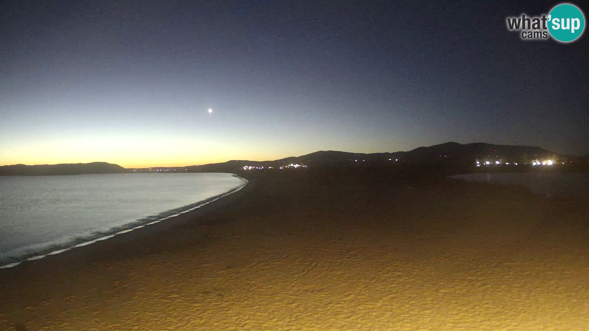 Olbia live webcam Le Saline beach – Sardinia