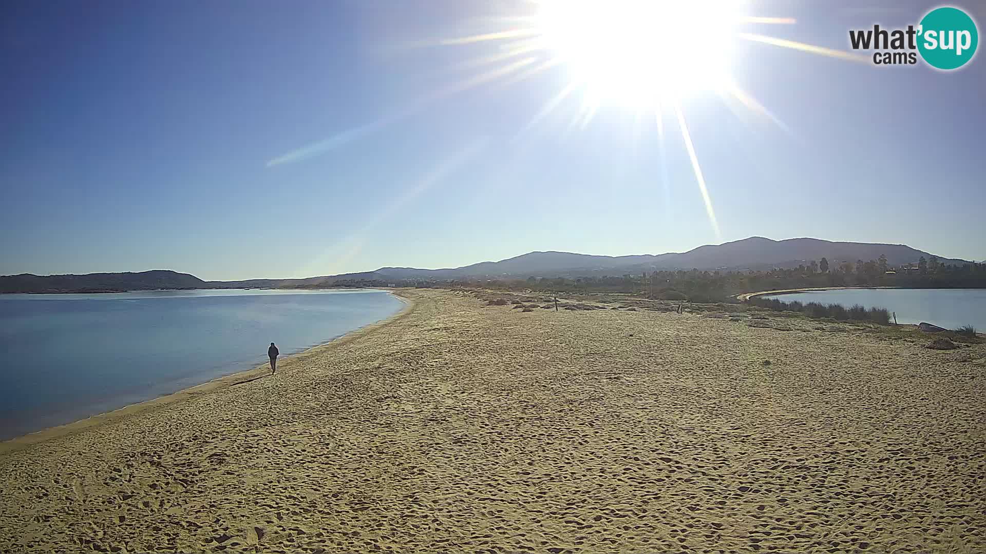 Olbia webcam Le Saline Strand – Sardinien – Italien