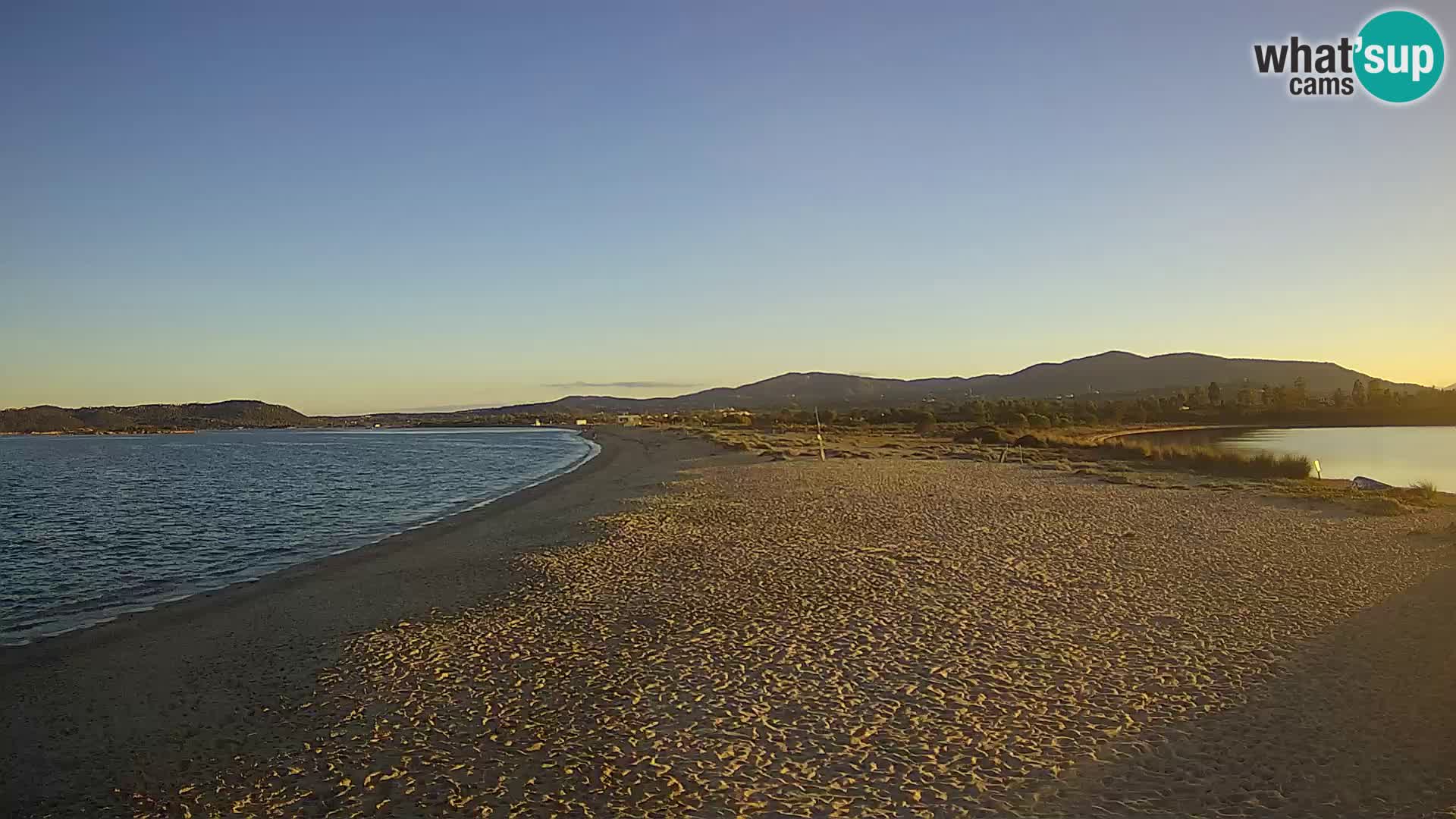 Olbia live webcam spiaggia Le Saline – Sardegna