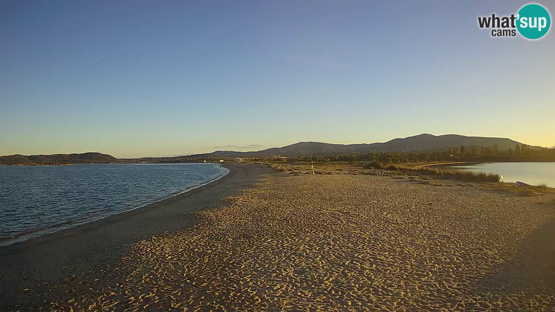 Olbia live webcam spiaggia Le Saline – Sardegna