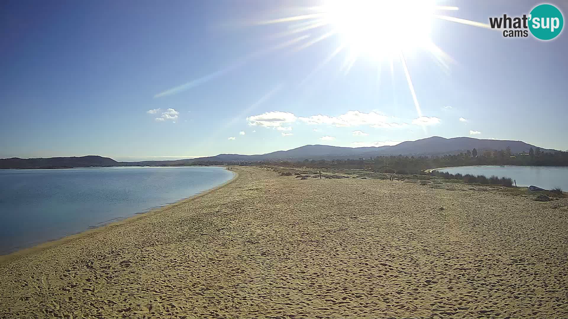 Olbia live webcam Le Saline beach – Sardinia