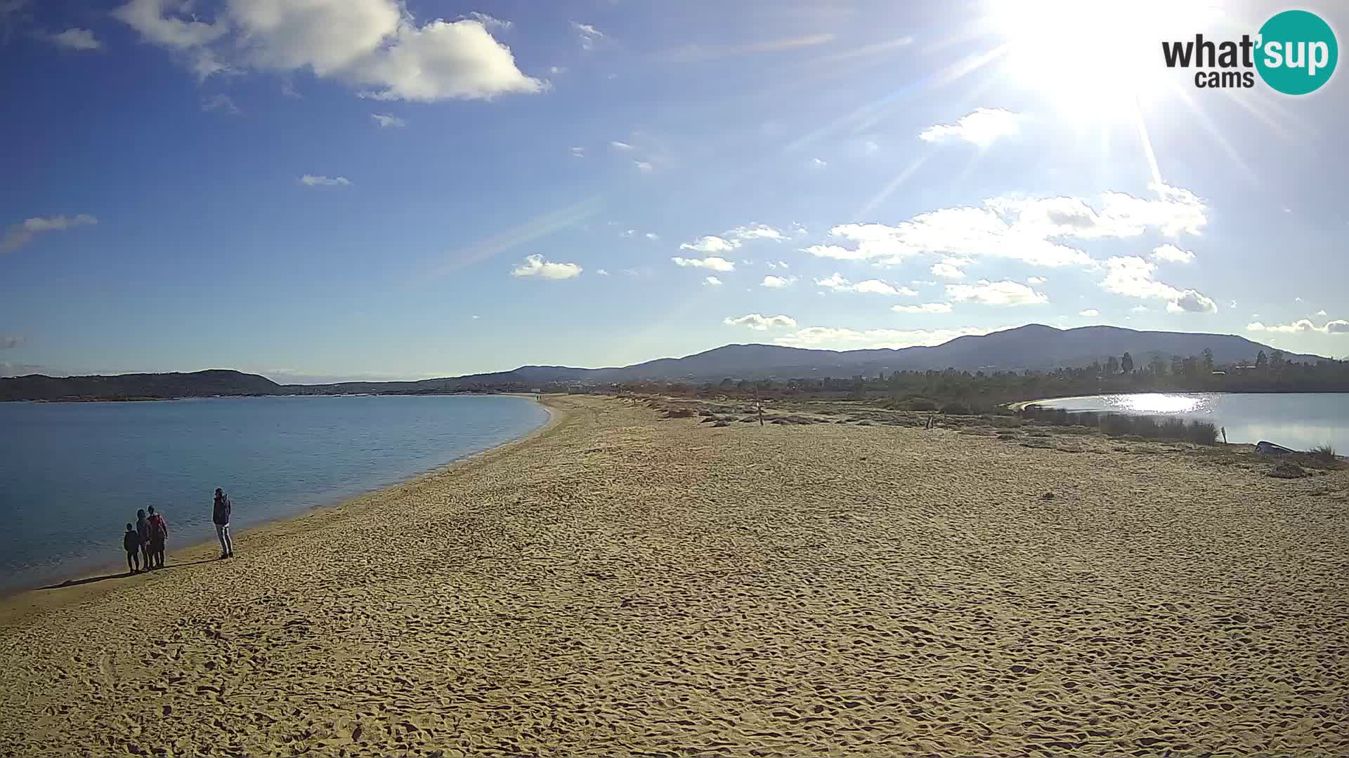 Olbia live webcam Le Saline beach – Sardinia