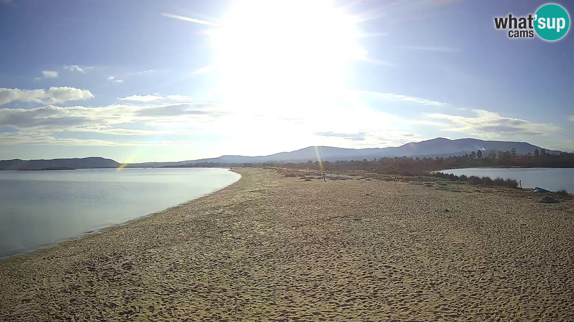 Olbia webcam Le Saline Strand – Sardinien – Italien