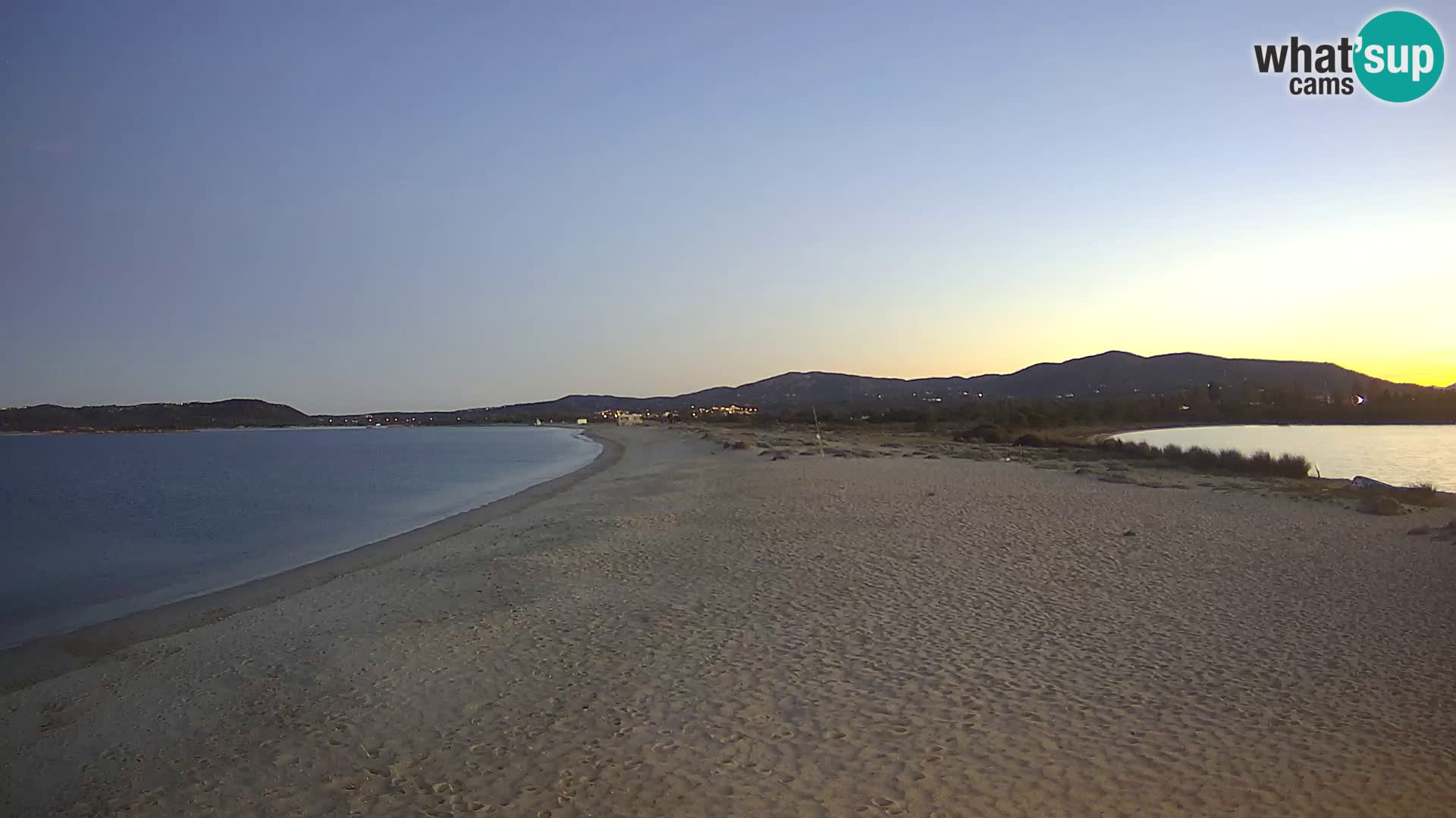 Olbia livecam Le Saline beach – Sardaigne – Italie