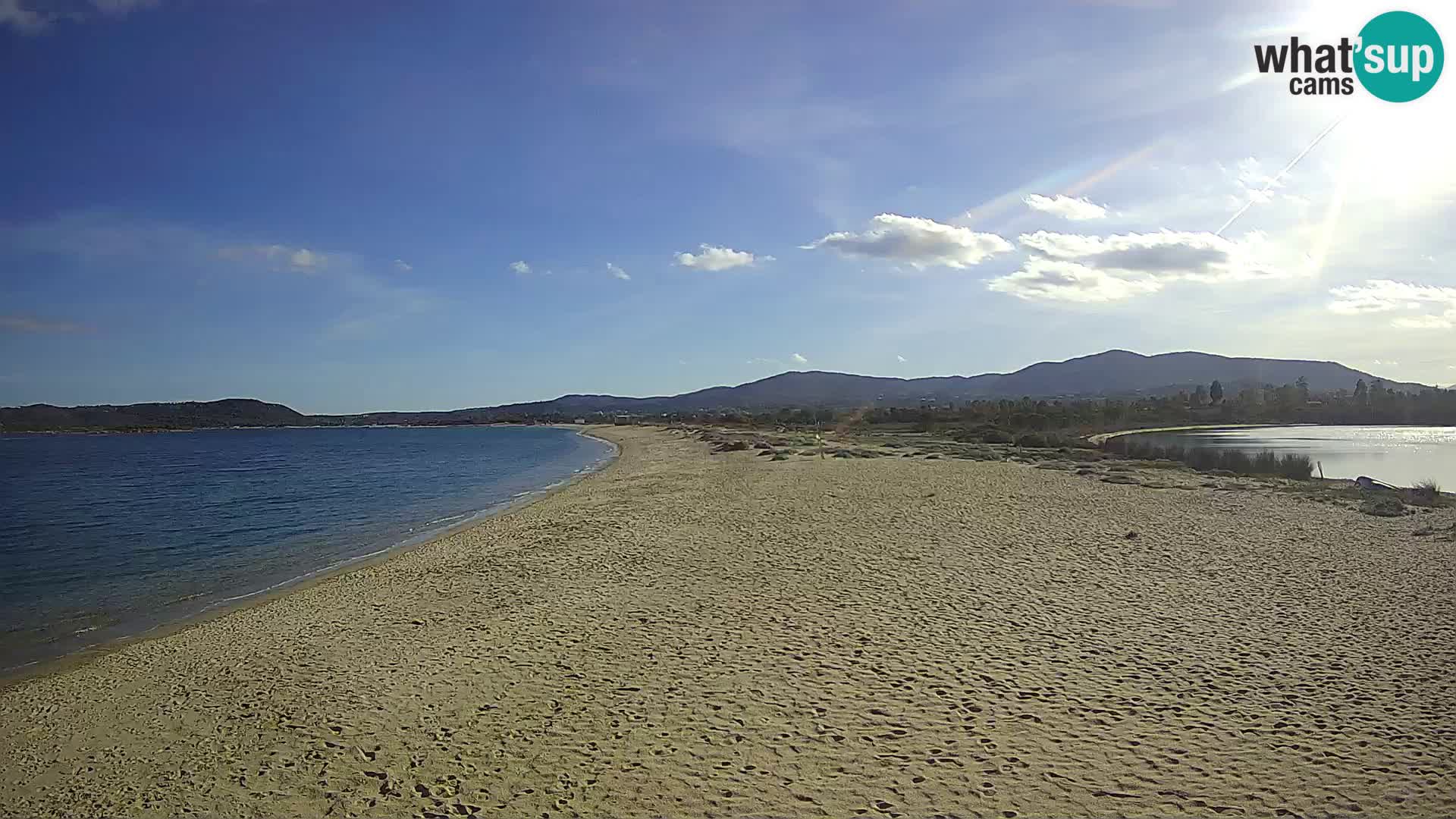 Olbia web kamera plaža Le Saline – Sardinija – Italija