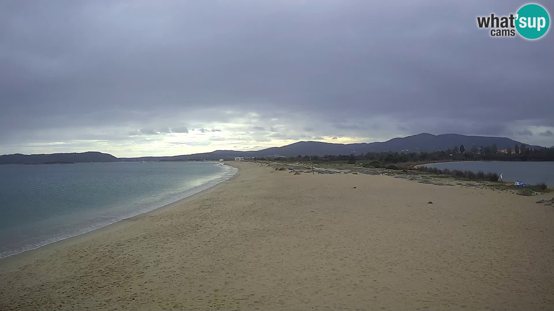 Olbia camera en vivo playa Le Saline – Cerdeña – Italia