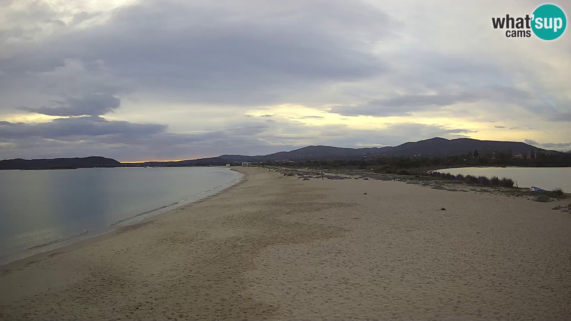 Olbia live webcam Le Saline beach – Sardinia