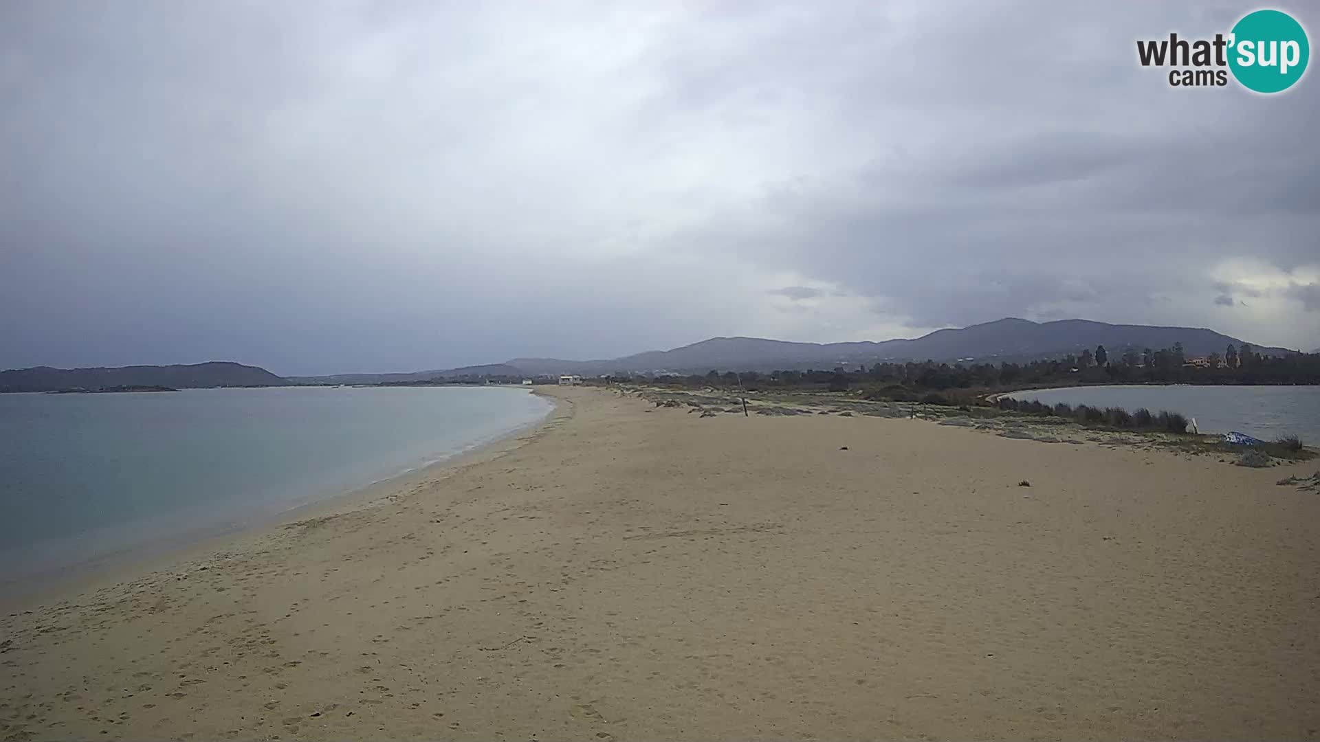 Olbia live webcam Le Saline beach – Sardinia