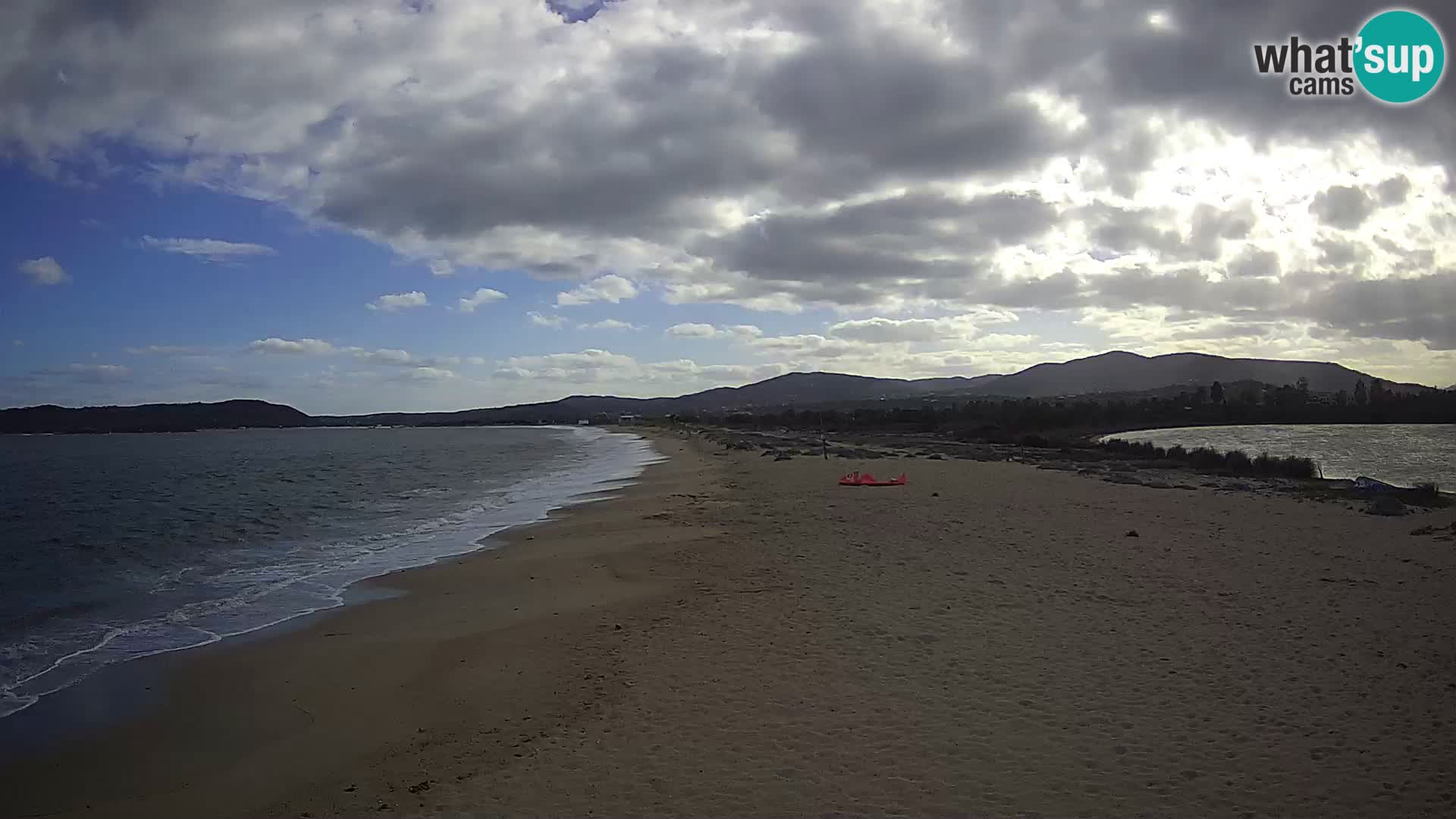 Olbia live webcam Le Saline beach – Sardinia