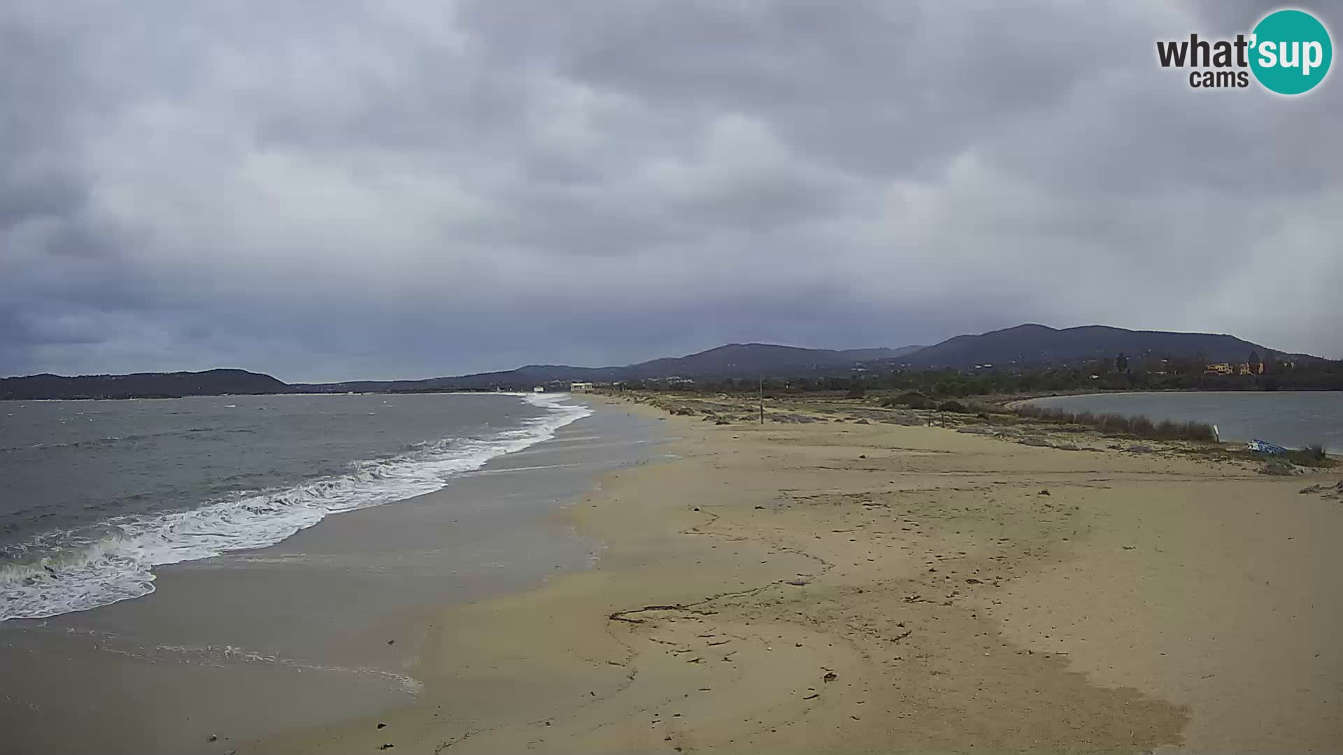 Olbia live webcam Le Saline beach – Sardinia