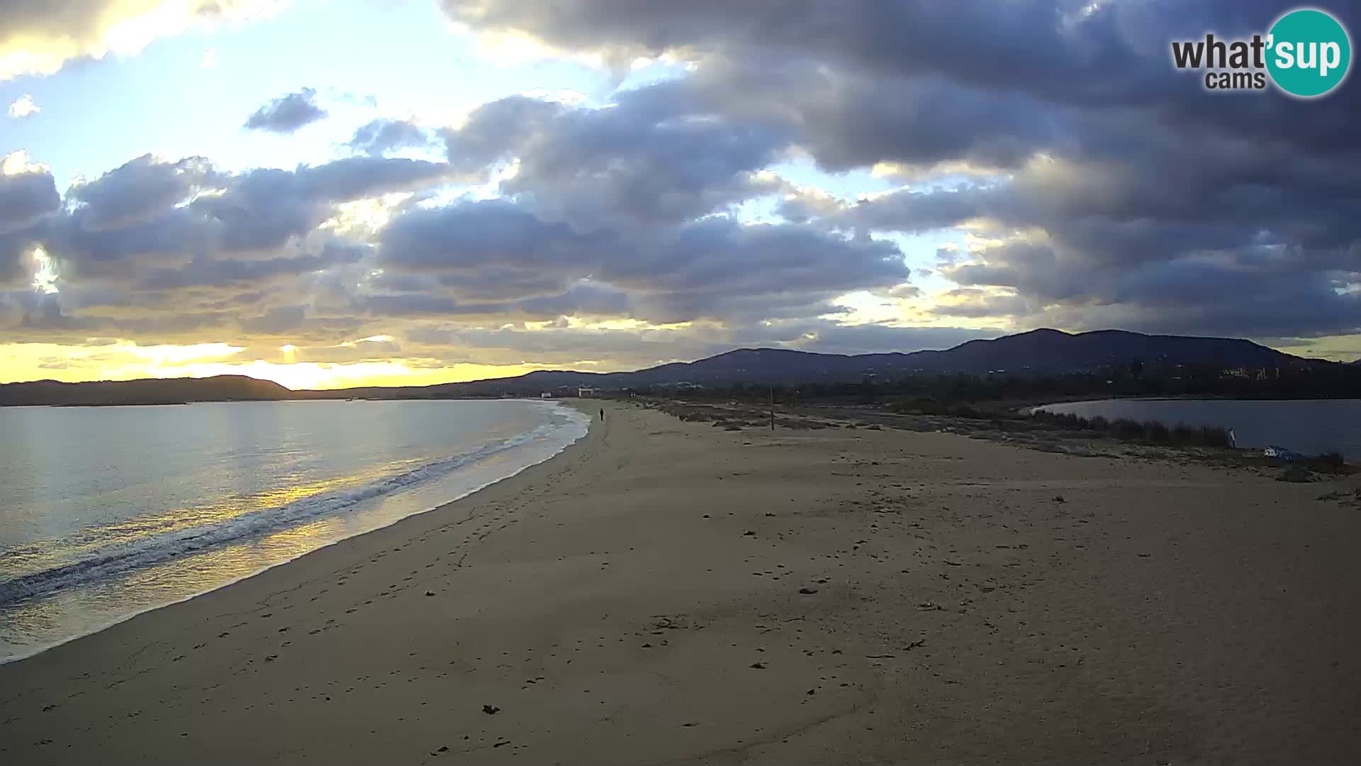 Olbia live webcam Le Saline beach – Sardinia