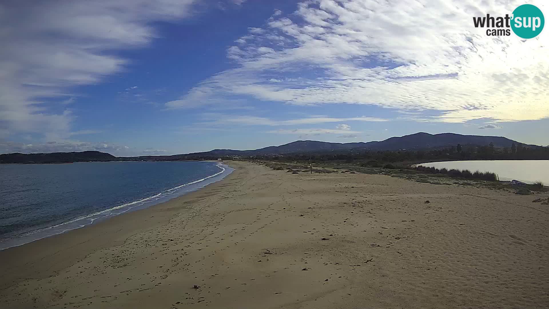 Olbia live webcam Le Saline beach – Sardinia