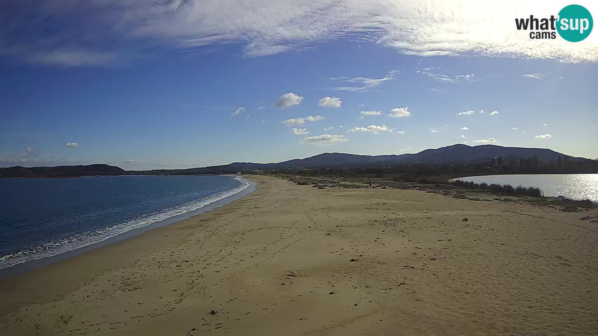 Olbia live webcam Le Saline beach – Sardinia