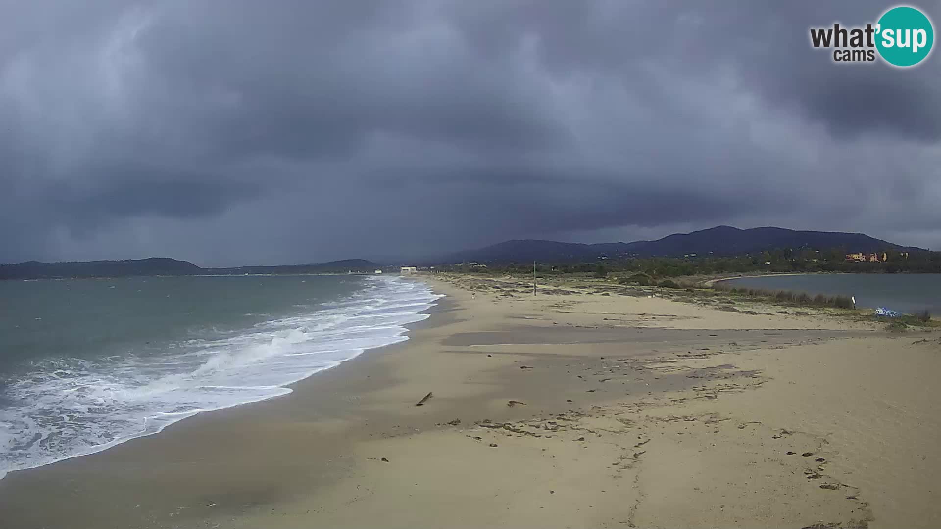 Olbia web kamera plaža Le Saline – Sardinija – Italija