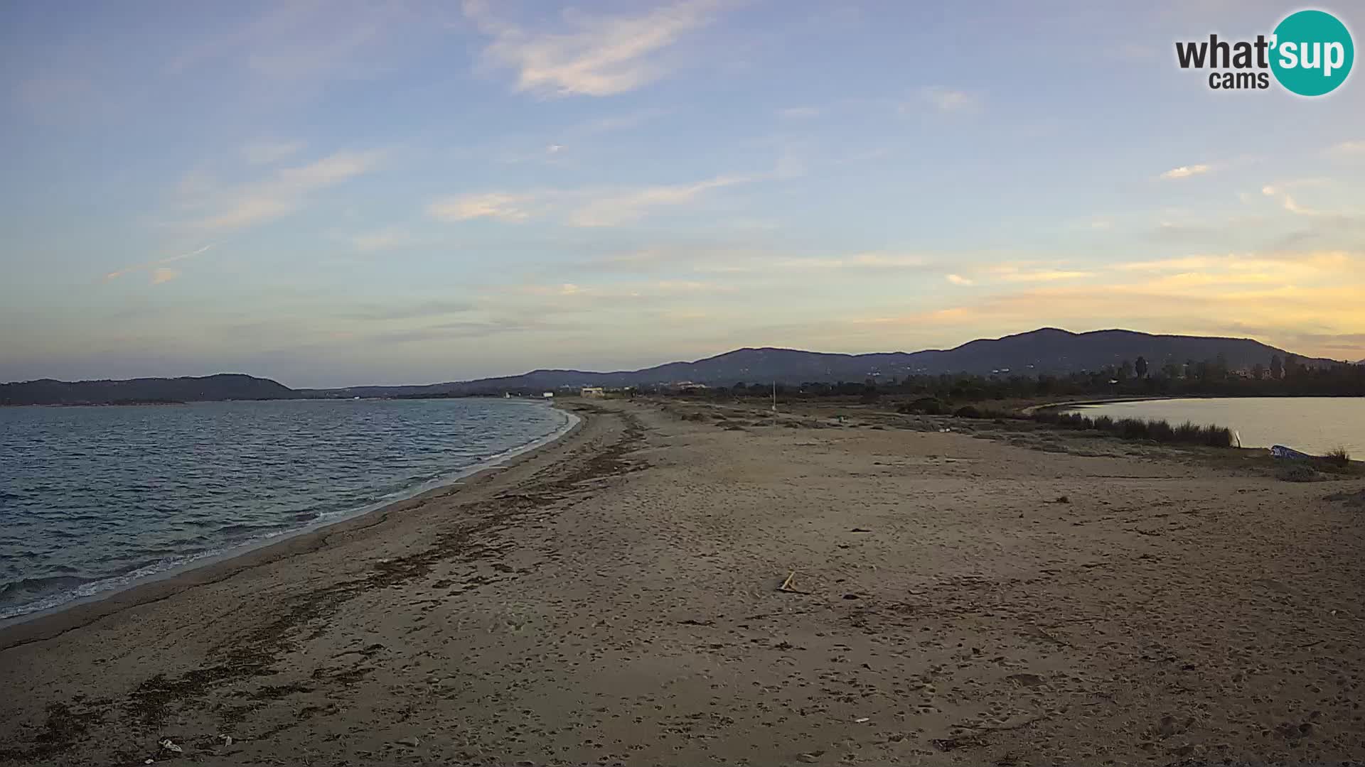 Olbia spletna kamera plaža Le Saline – Sardinija – Italija