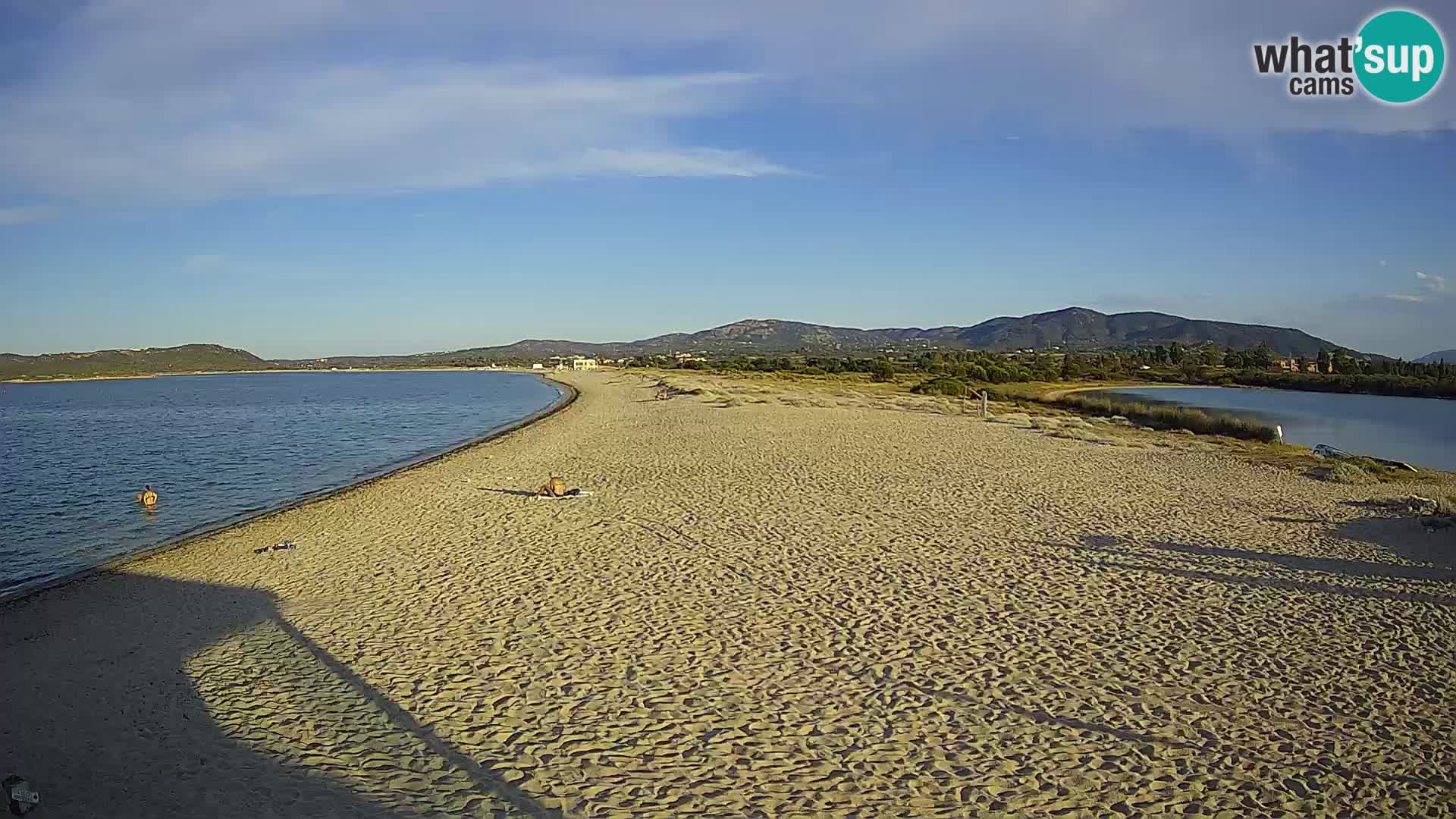 Olbia live webcam Le Saline beach – Sardinia