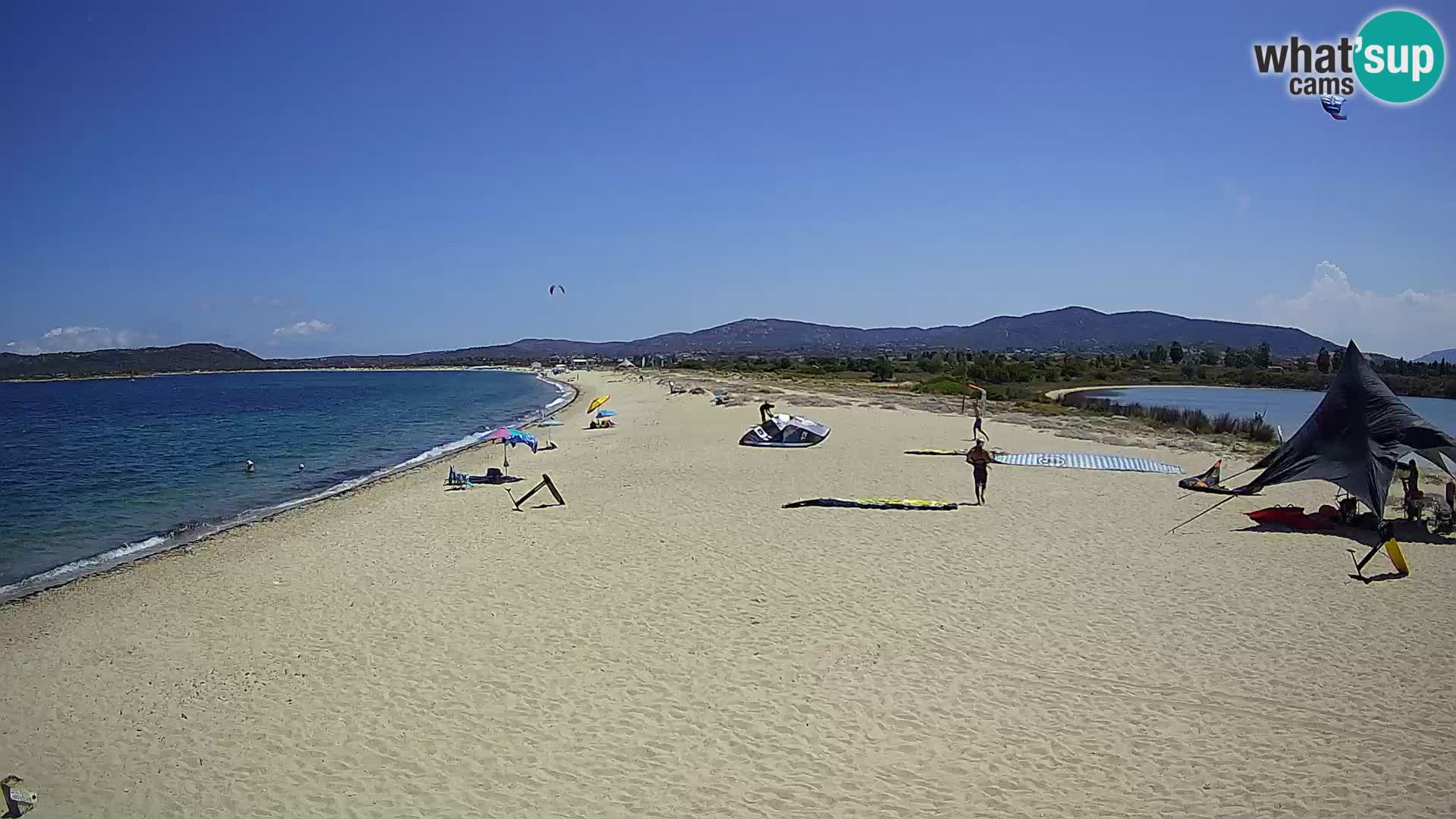 Olbia camera en vivo playa Le Saline – Cerdeña – Italia