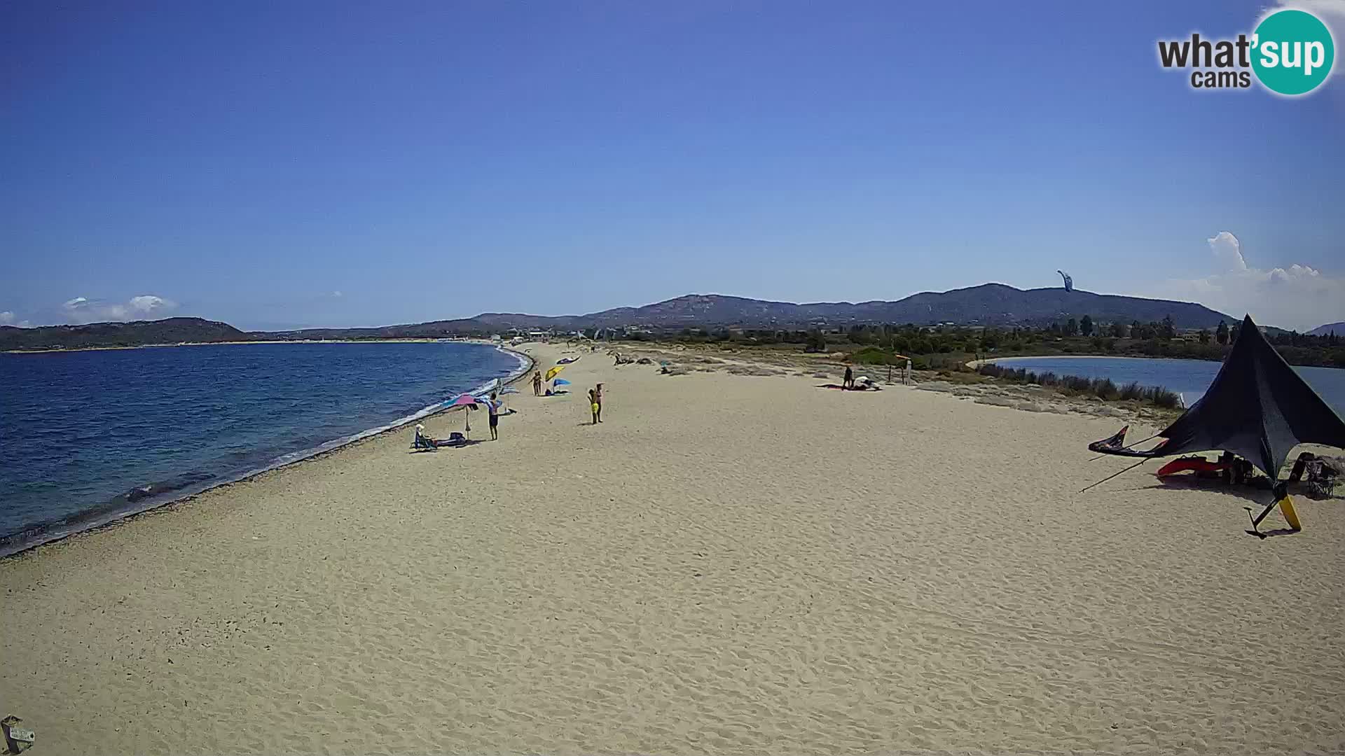 Olbia web kamera plaža Le Saline – Sardinija – Italija