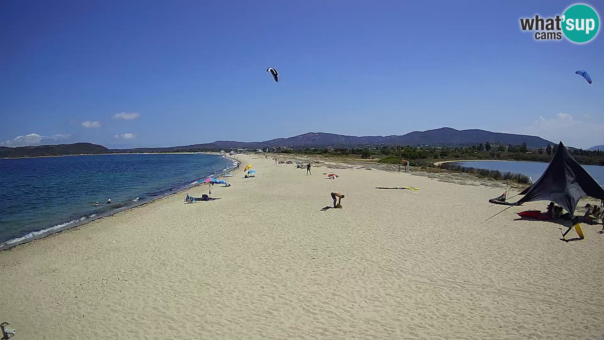 Olbia camera en vivo playa Le Saline – Cerdeña – Italia