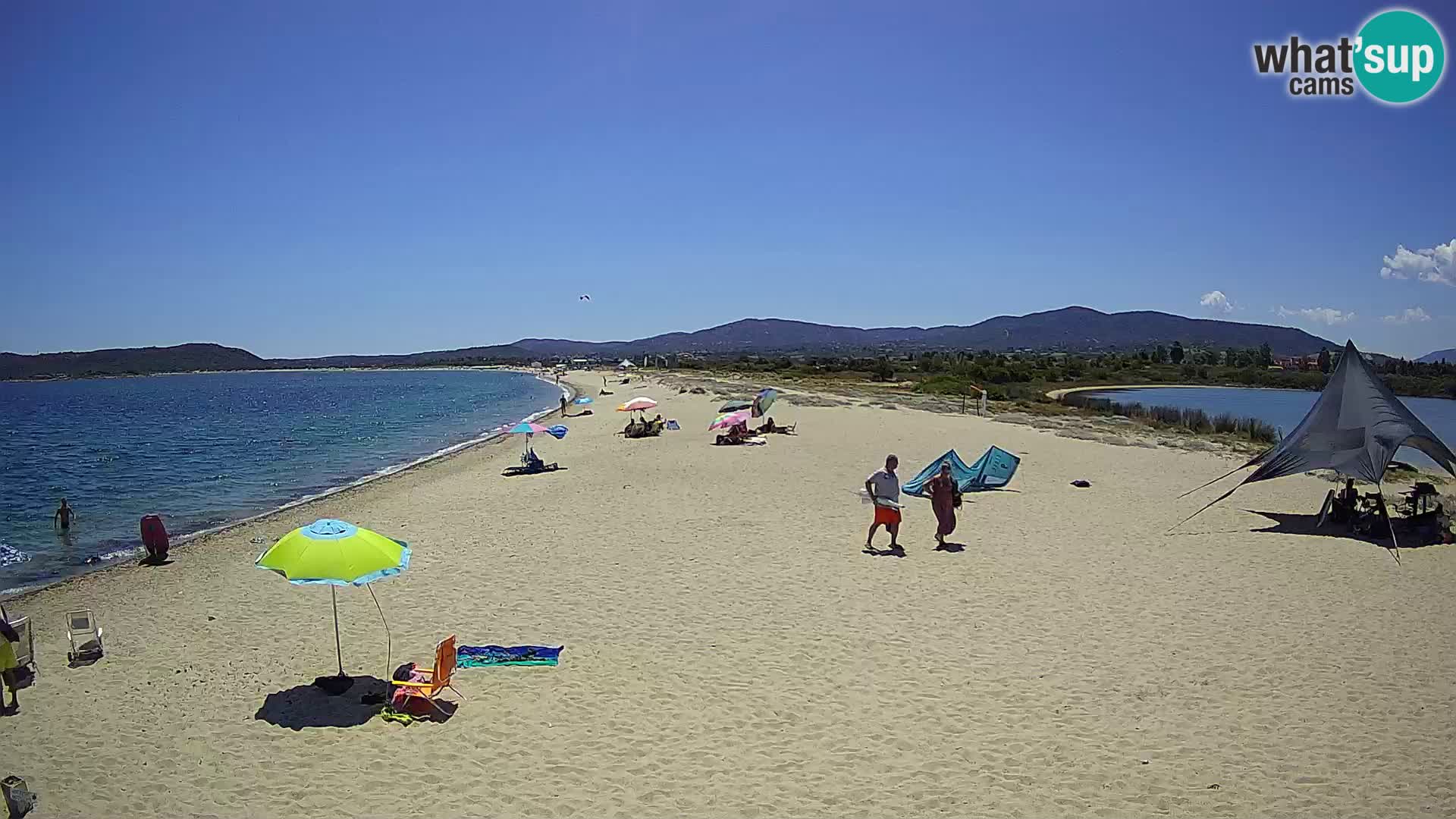 Olbia web kamera plaža Le Saline – Sardinija – Italija
