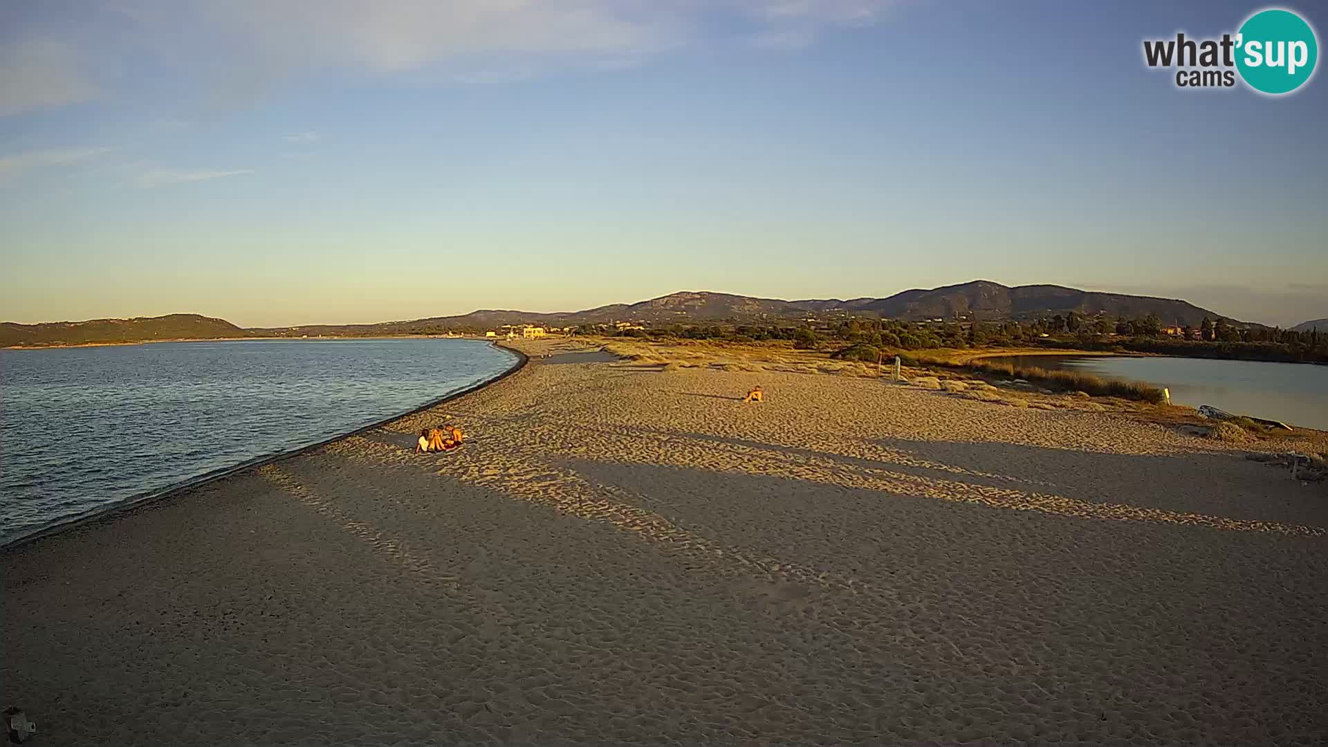 Olbia live webcam Le Saline beach – Sardinia