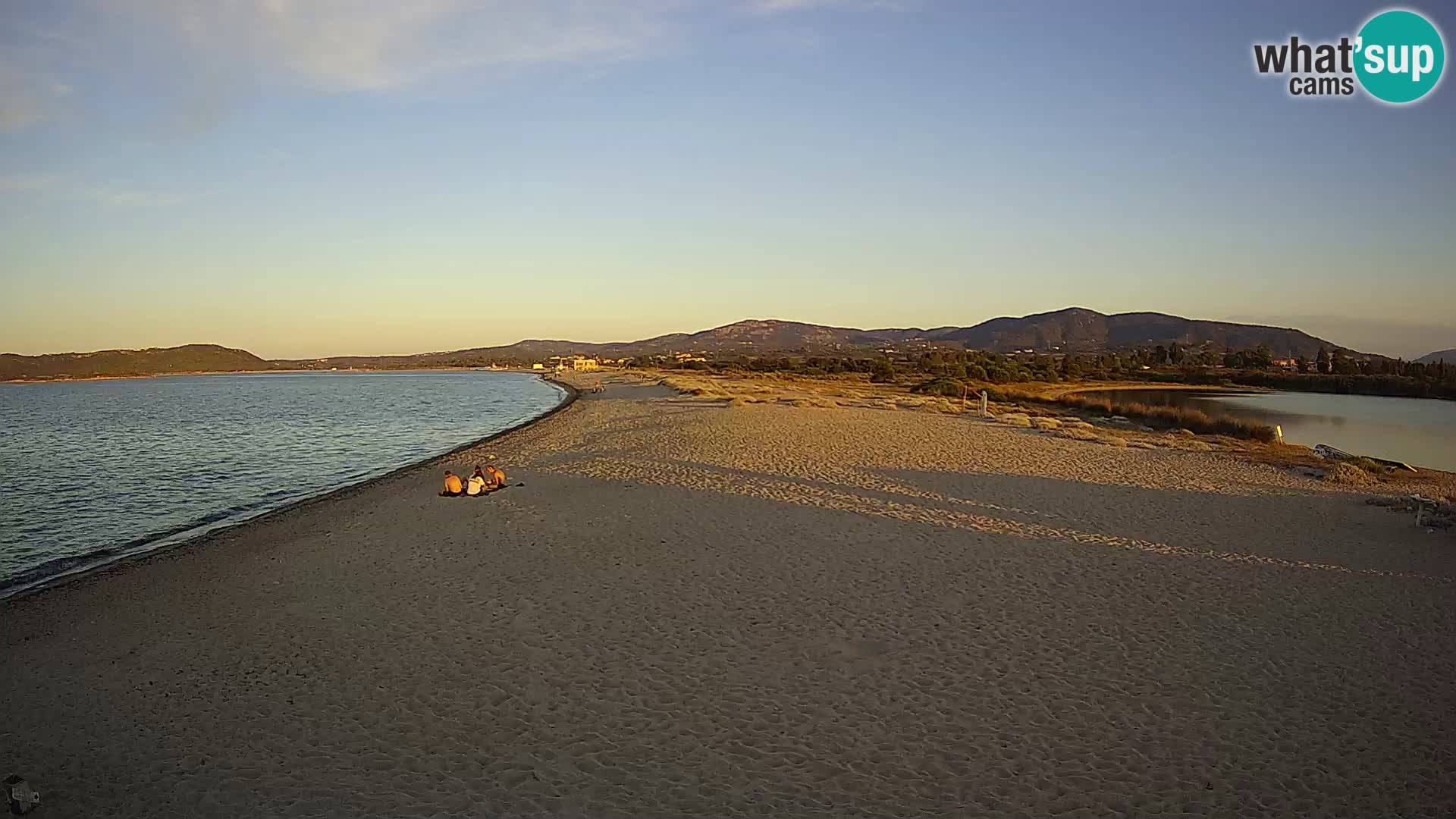 Olbia web kamera plaža Le Saline – Sardinija – Italija