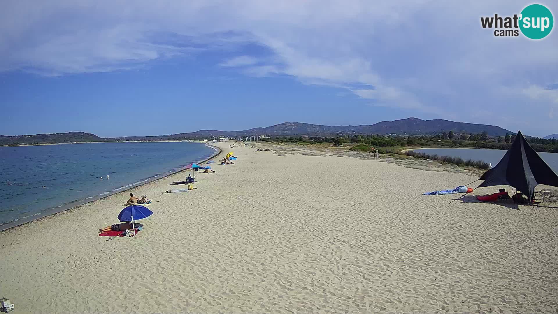 Olbia live webcam spiaggia Le Saline – Sardegna