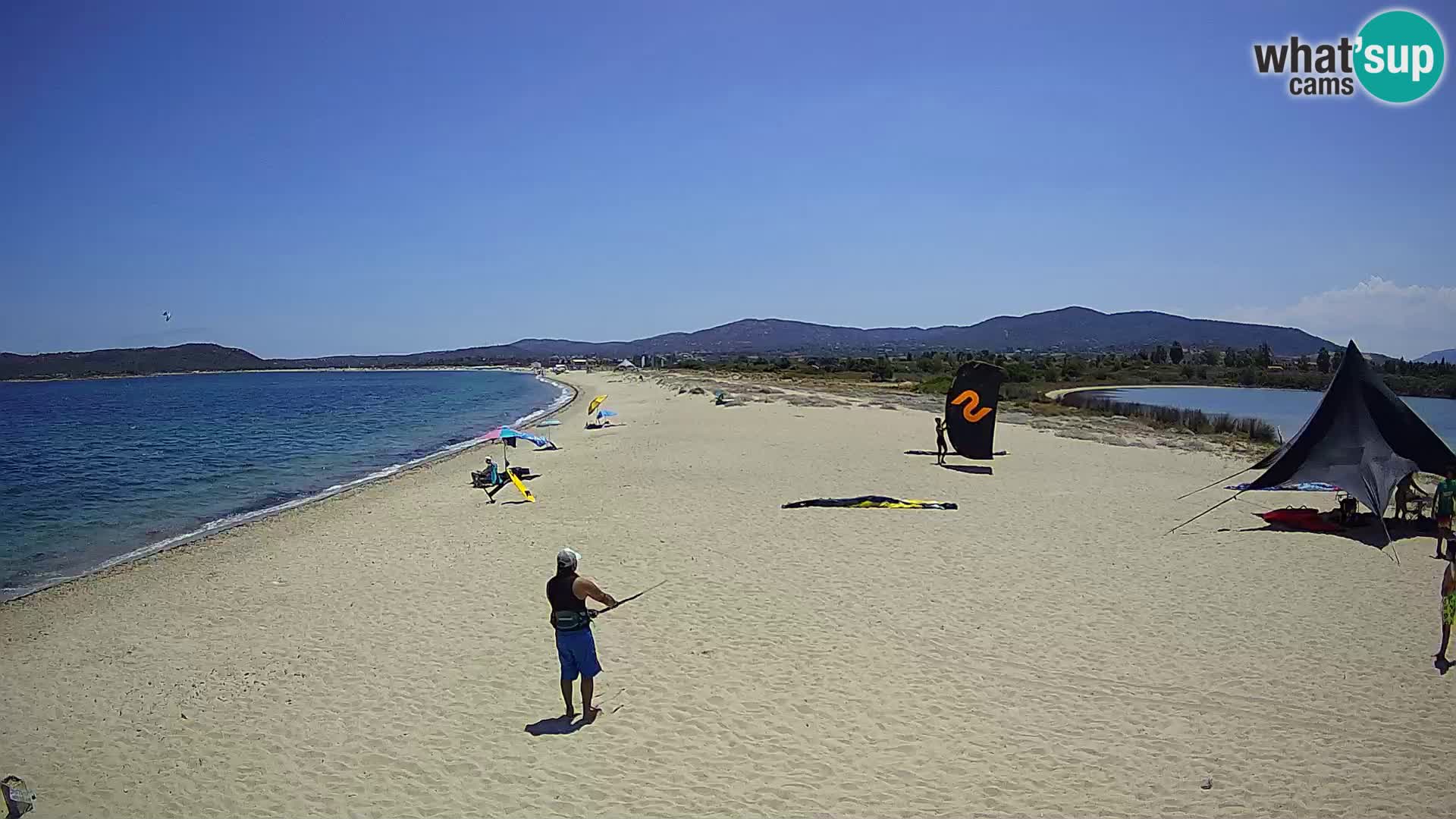 Olbia web kamera plaža Le Saline – Sardinija – Italija