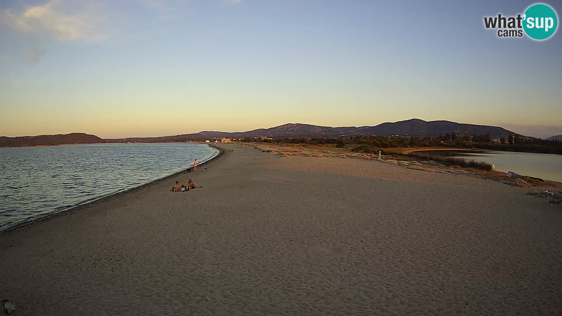 Olbia live webcam Le Saline beach – Sardinia
