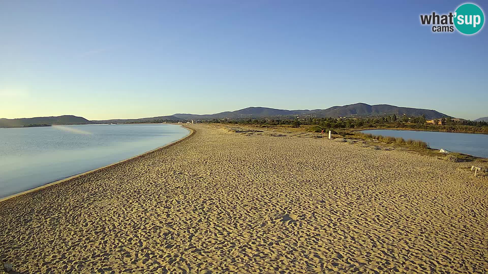 Olbia live webcam Le Saline beach – Sardinia