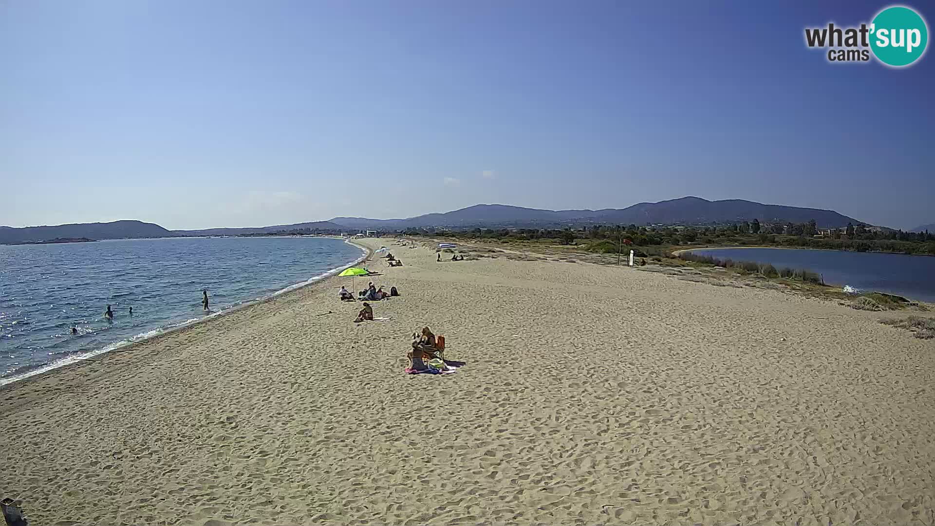 Olbia live webcam spiaggia Le Saline – Sardegna
