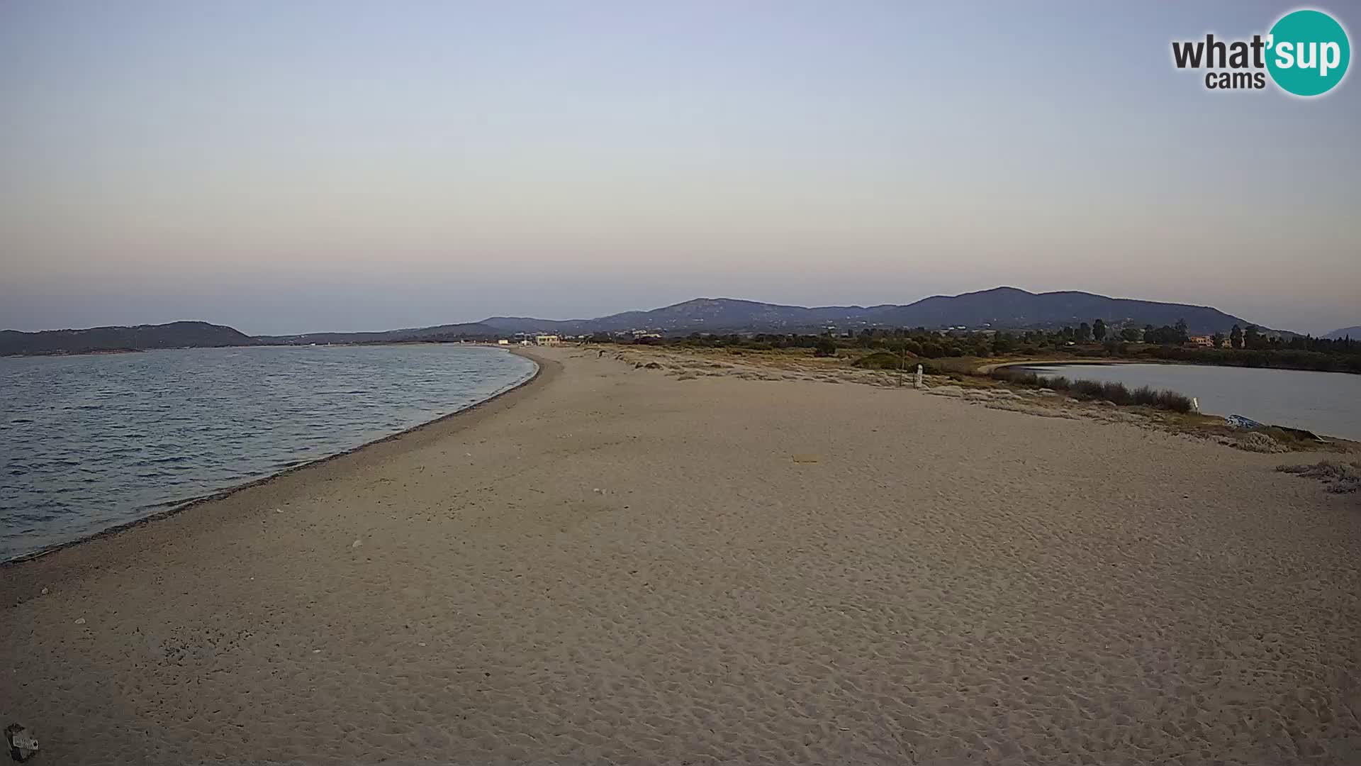 Olbia live webcam Le Saline beach – Sardinia