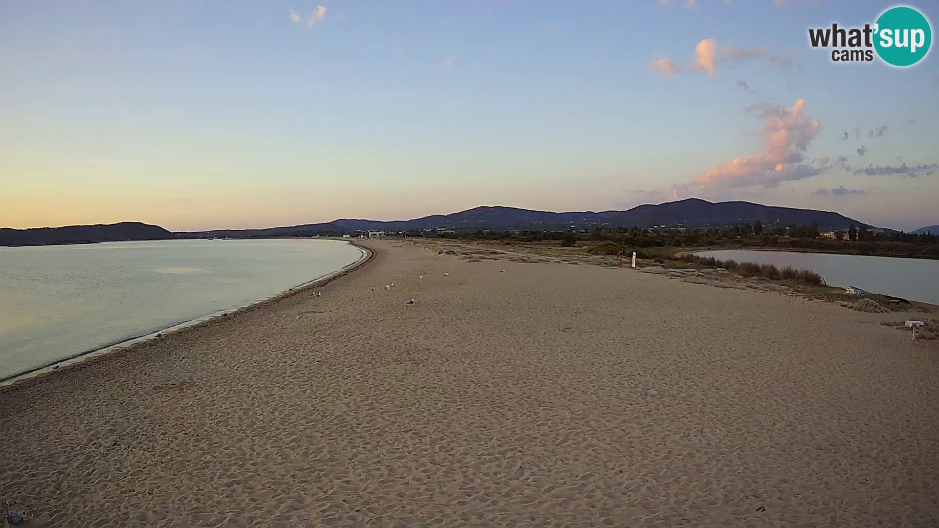 Olbia live webcam spiaggia Le Saline – Sardegna