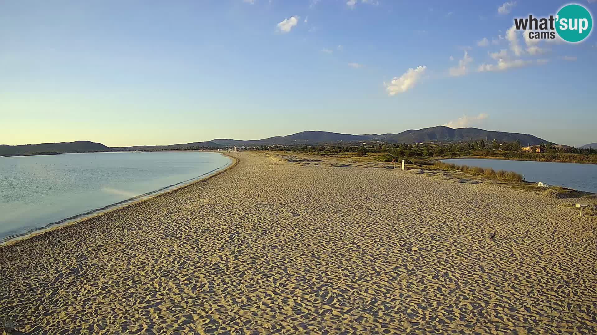 Olbia camera en vivo playa Le Saline – Cerdeña – Italia
