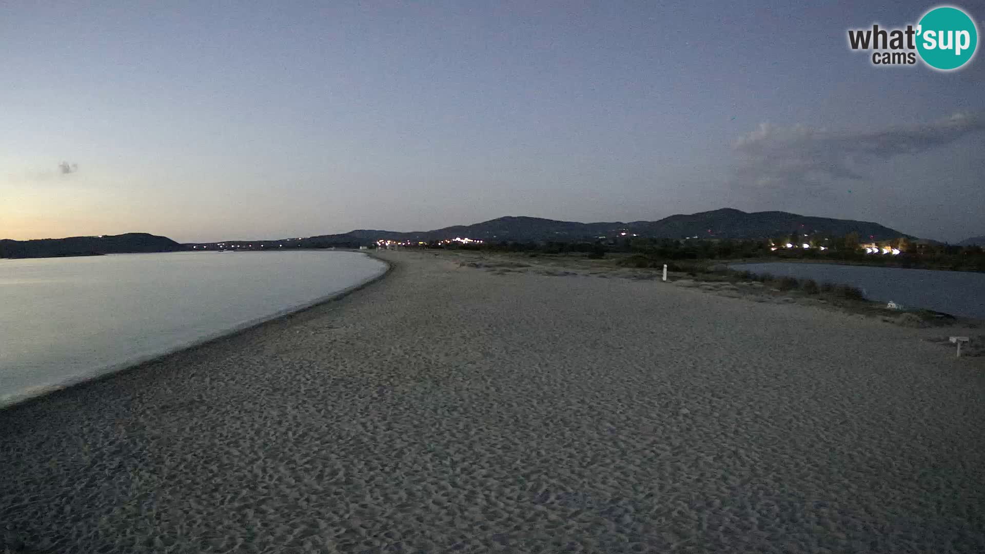 Olbia webcam Le Saline Strand – Sardinien – Italien