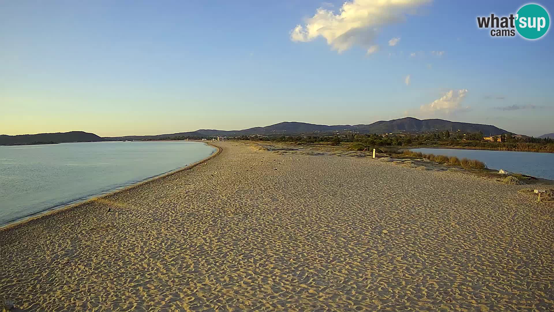 Olbia web kamera plaža Le Saline – Sardinija – Italija