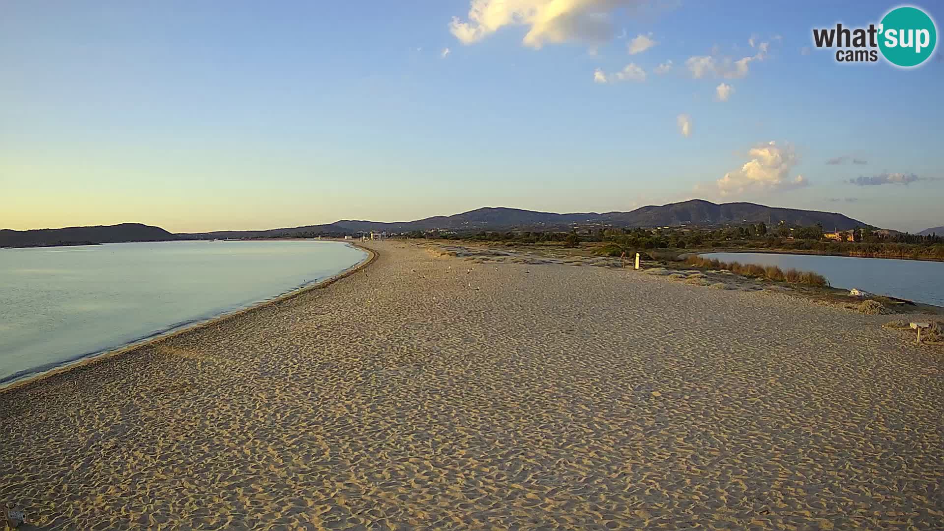 Olbia live webcam Le Saline beach – Sardinia
