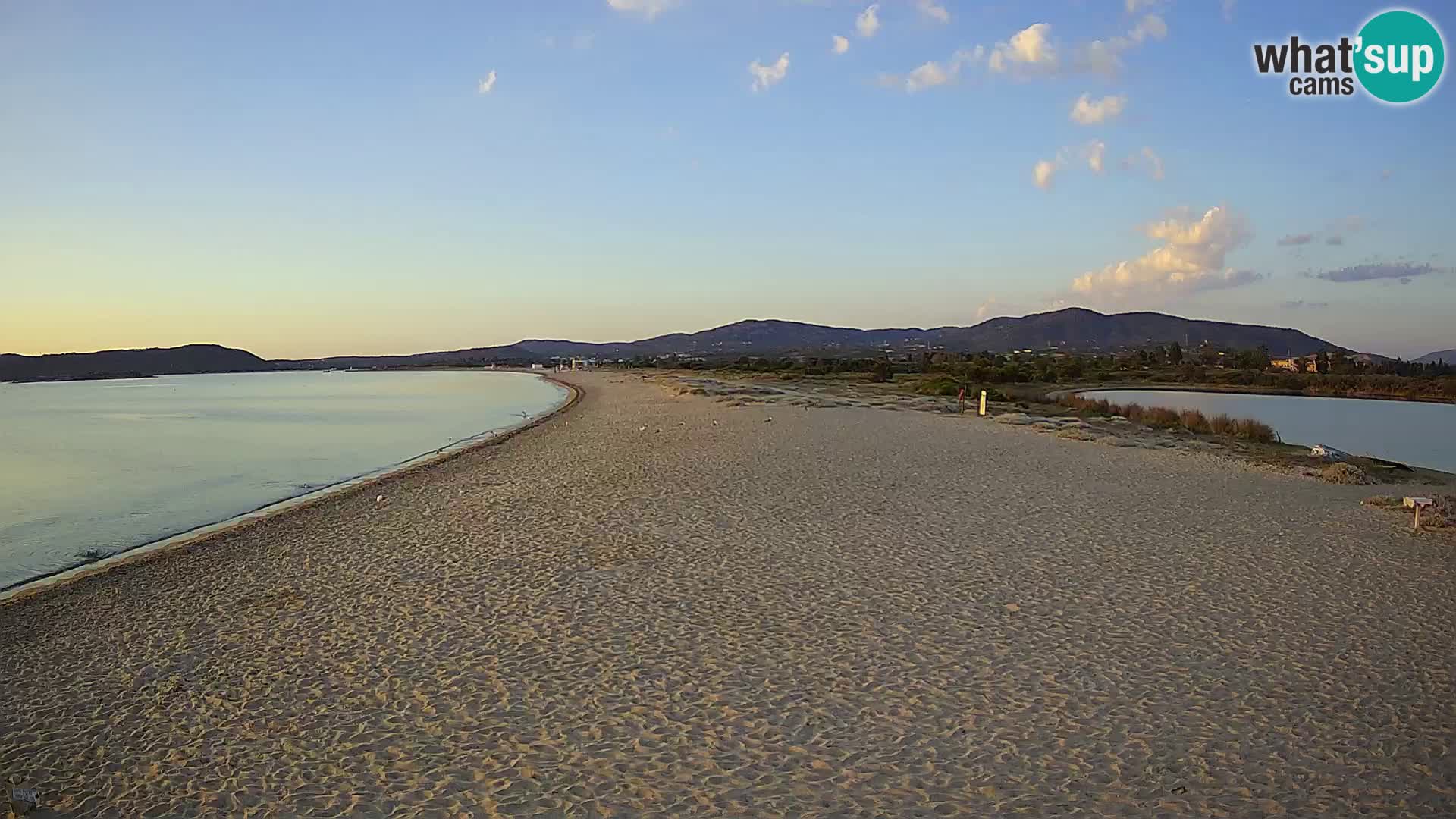 Olbia live webcam Le Saline beach – Sardinia