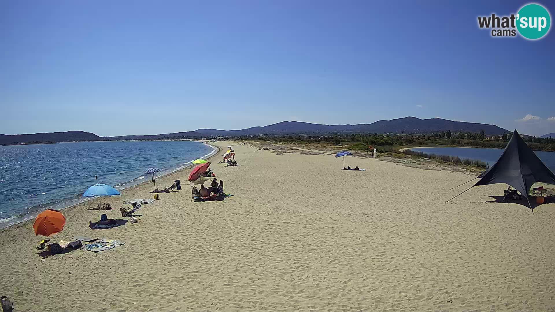Olbia webcam Le Saline Strand – Sardinien – Italien