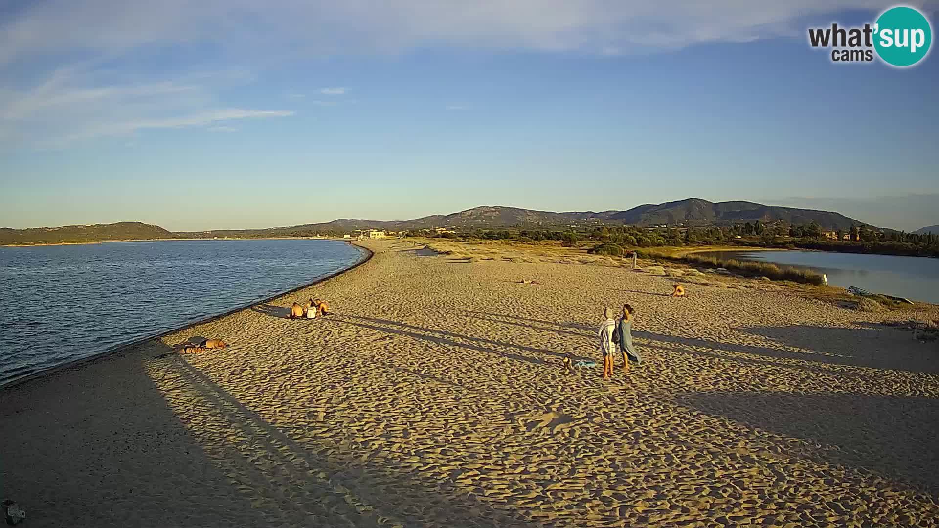 Olbia live webcam Le Saline beach – Sardinia