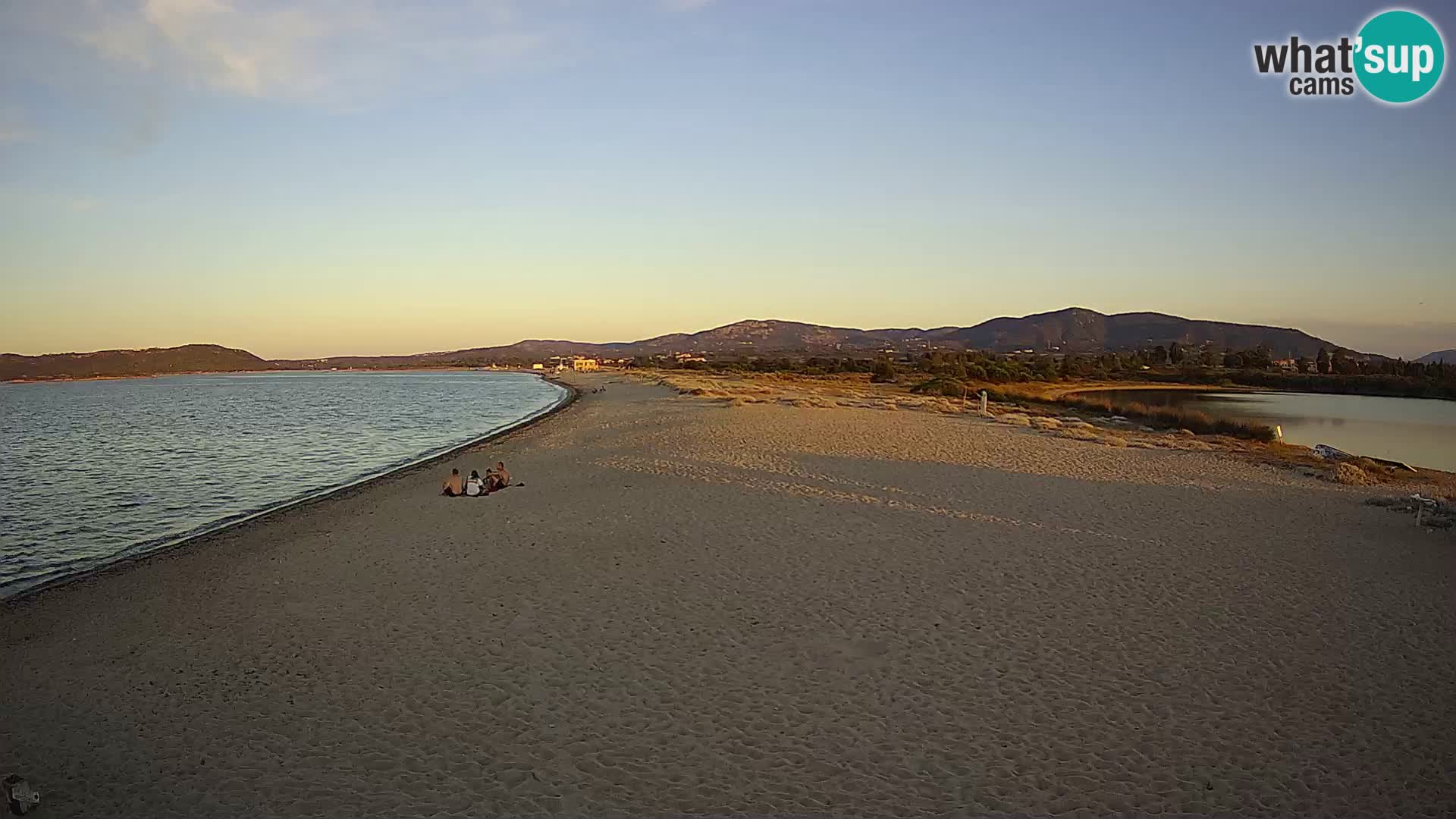 Olbia live webcam Le Saline beach – Sardinia