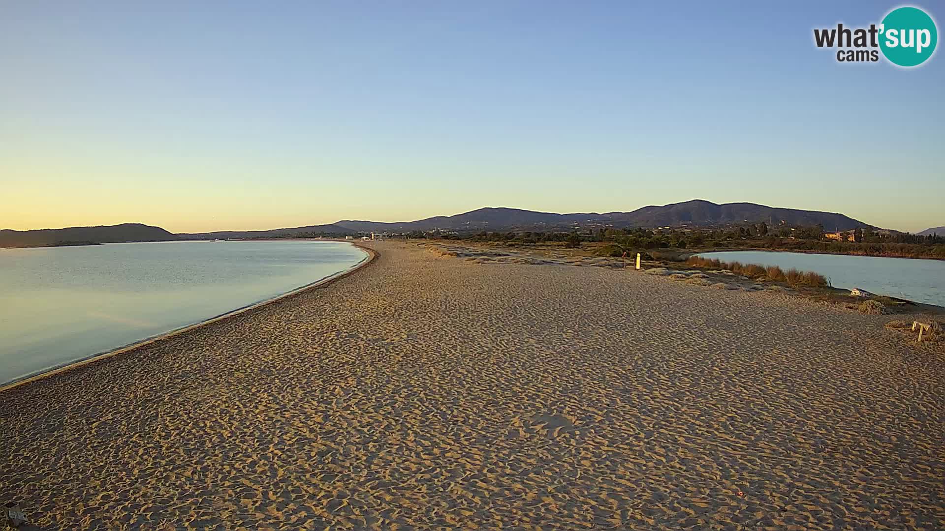 Olbia live webcam Le Saline beach – Sardinia