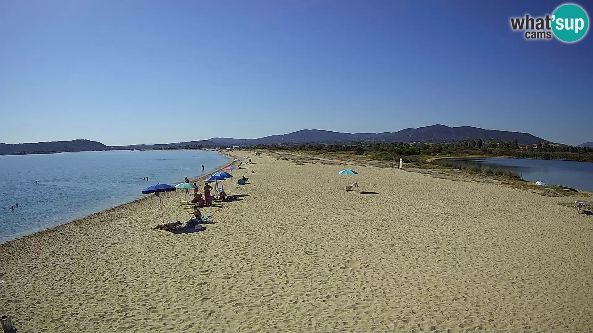 Olbia web kamera plaža Le Saline – Sardinija – Italija